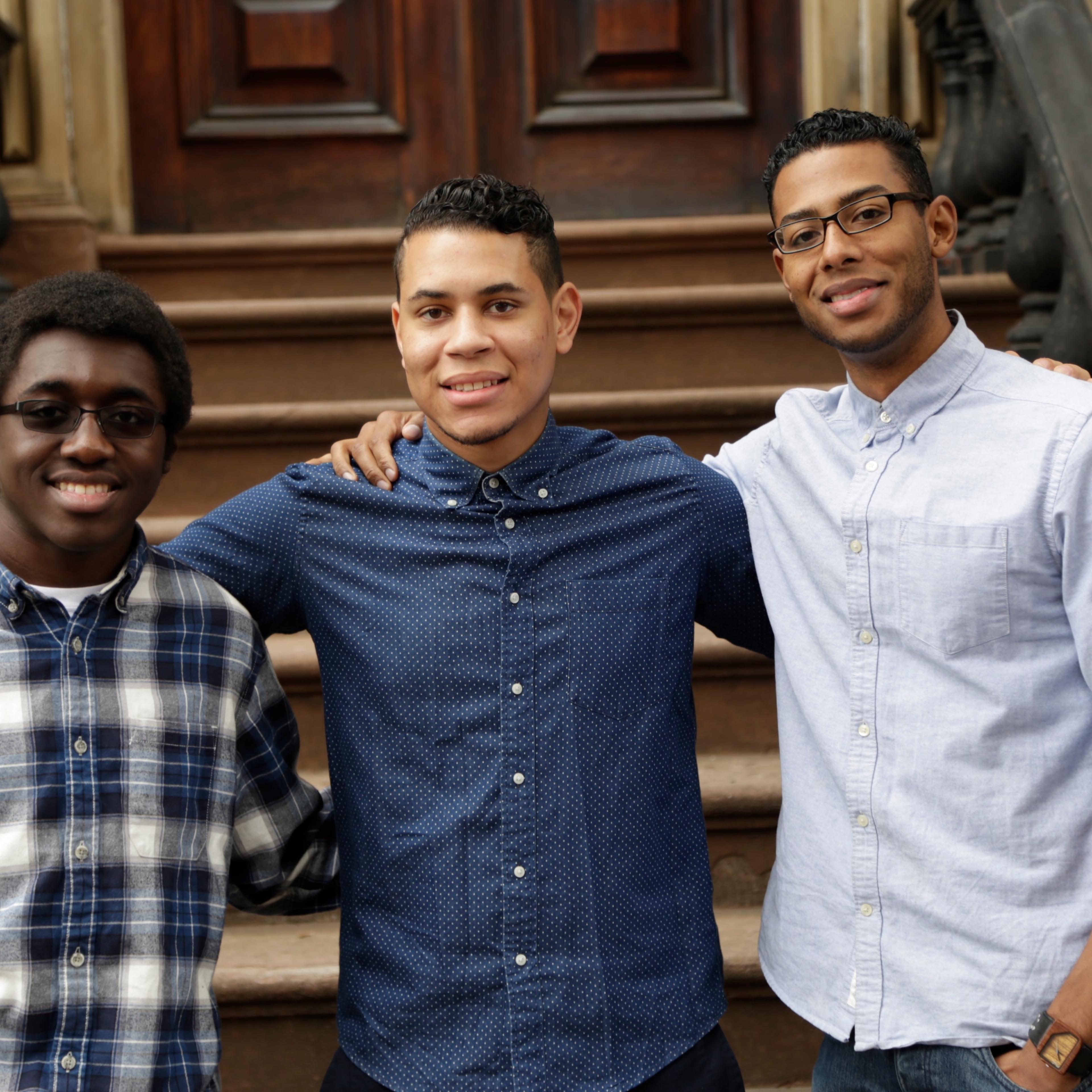 Bae founders Justin Gerrard (right), Brian Gerrard (center) and Bae CTO Jordan Kunzika (left)
