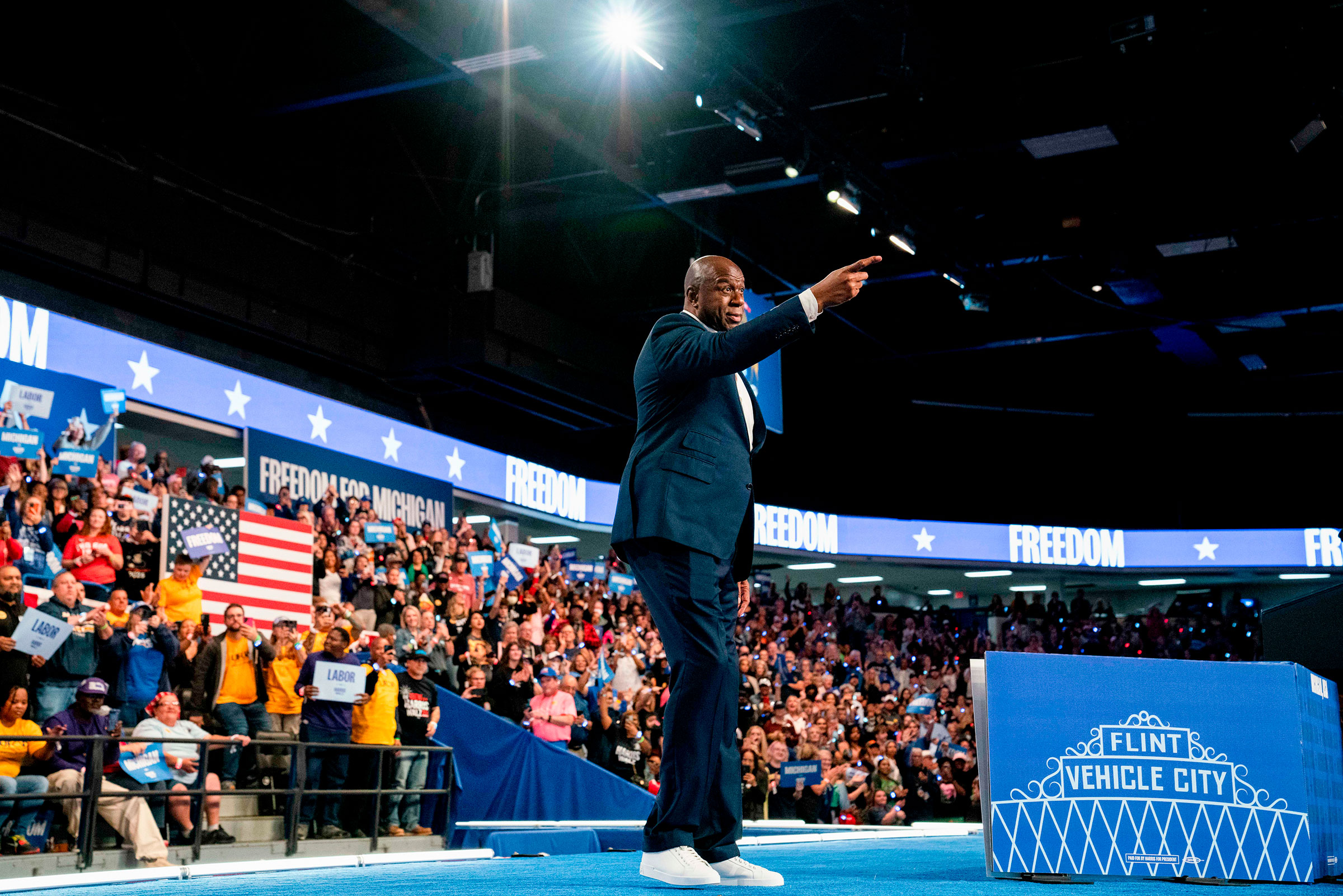 All the Celebrities Hitting the Trail for Harris and Trump