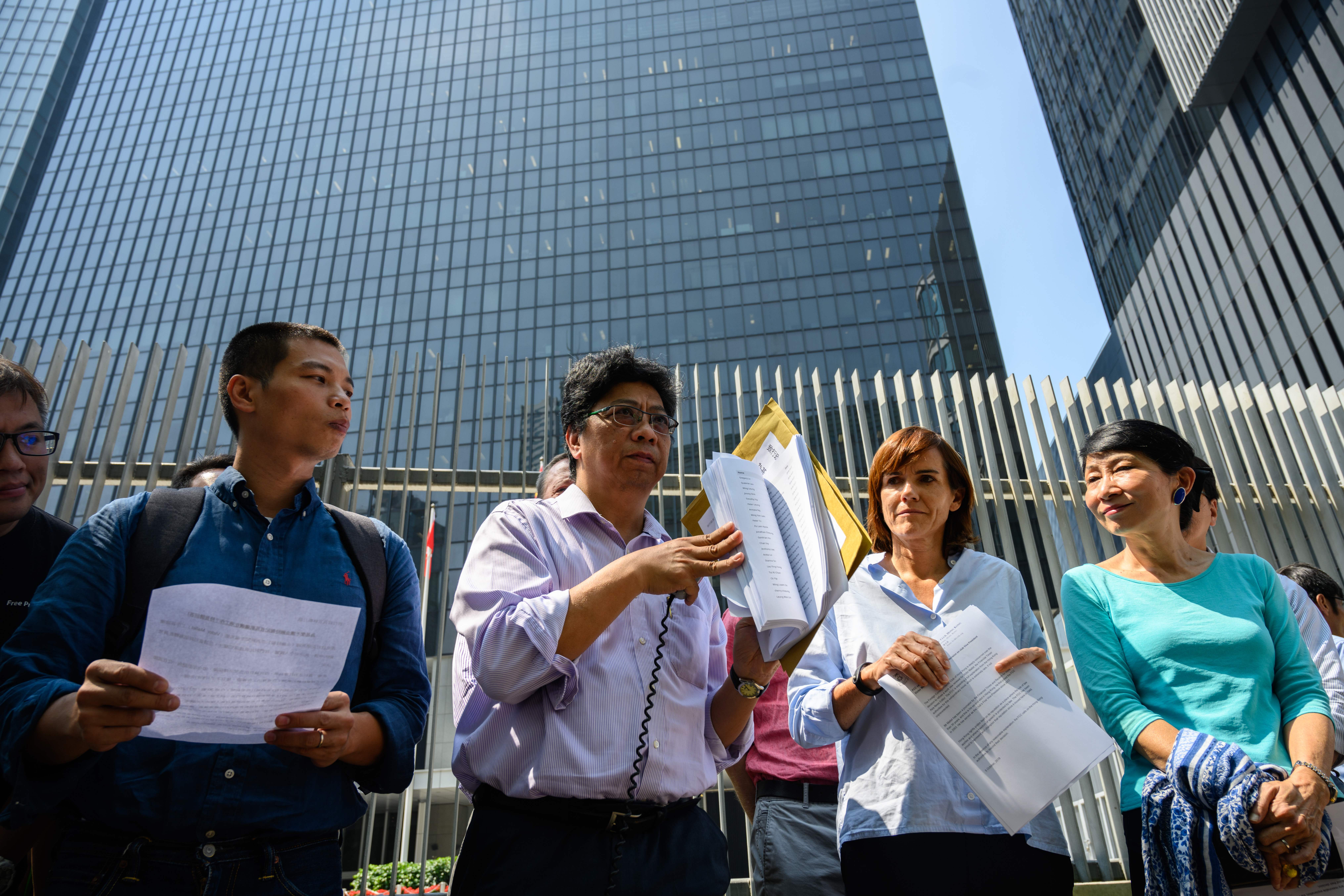 HONG KONG-CHINA-BRITAIN-US-POLITICS-MEDIA-PRESS