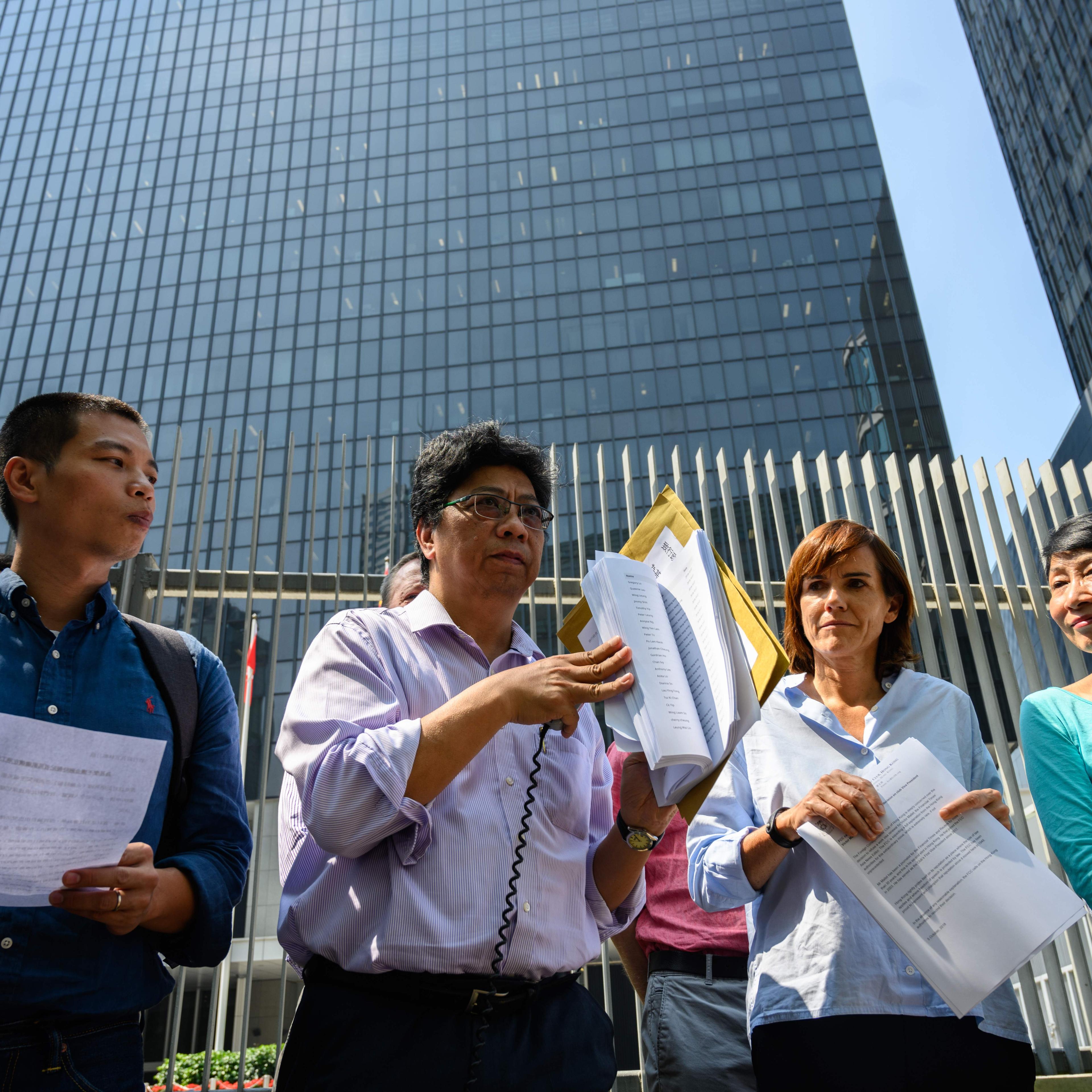 HONG KONG-CHINA-BRITAIN-US-POLITICS-MEDIA-PRESS
