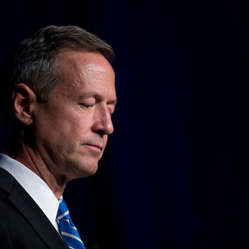 Martin O'Malley, former governor of Maryland and 2016 Democratic presidential candidate, pauses while speaking at the Congressional Hispanic Caucus Institute conference in Washington, D.C., U.S., on Wednesday, Oct. 7, 2015.