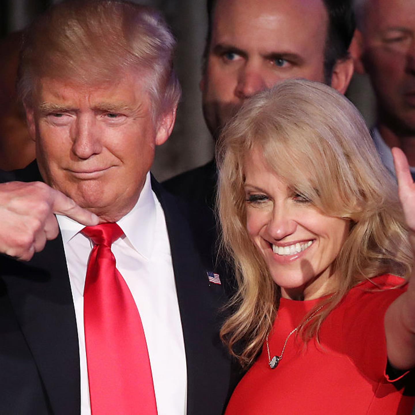 Republican Presidential Nominee Donald Trump Holds Election Night Event In New York City