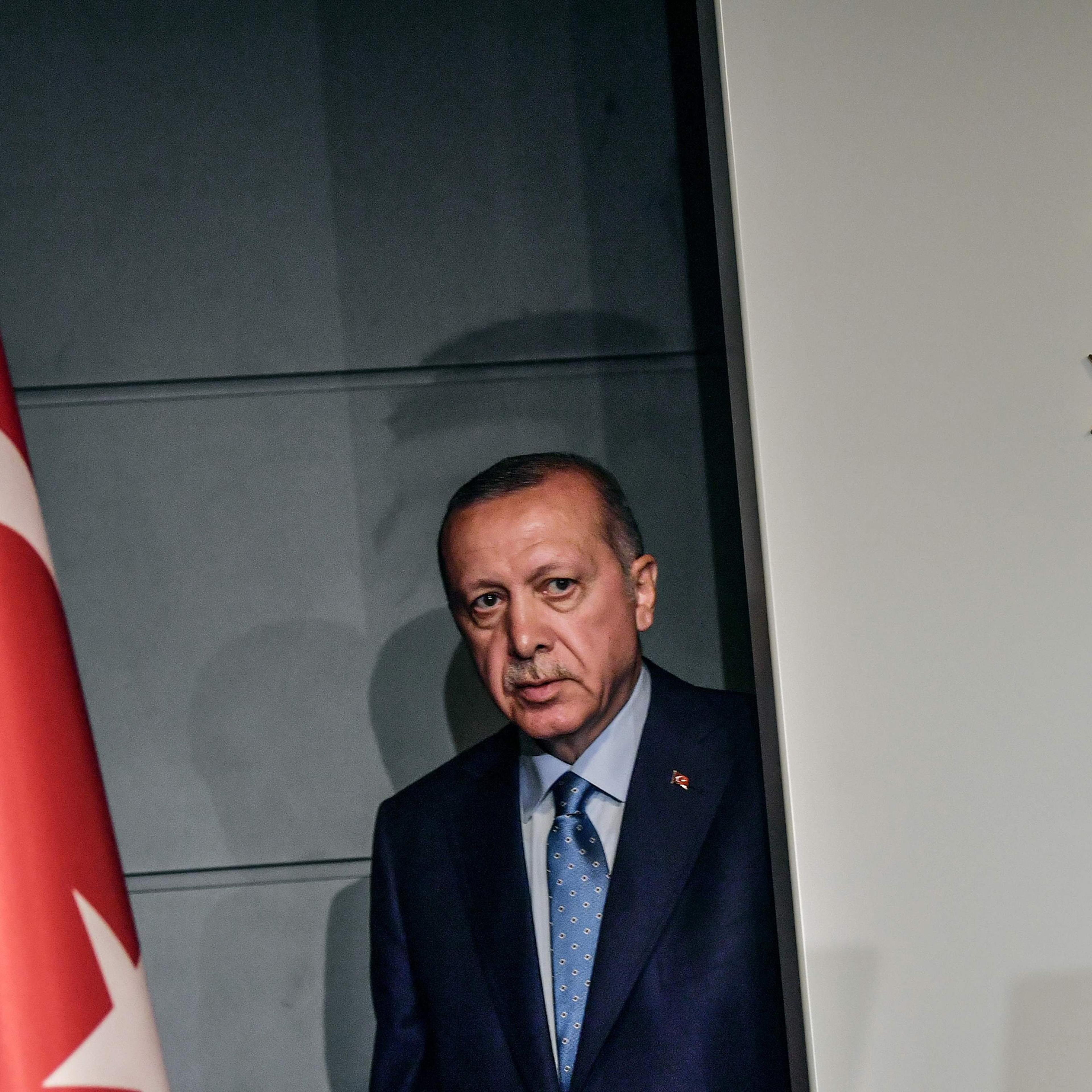 Erdogan as Turkey's President Election results came in