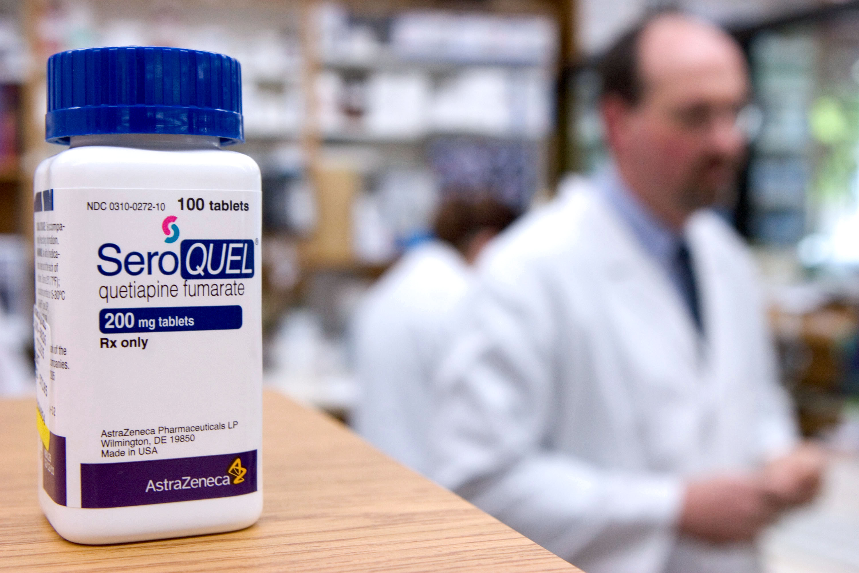 AstraZeneca Plc's Seroquel schizophrenia medication is arran
