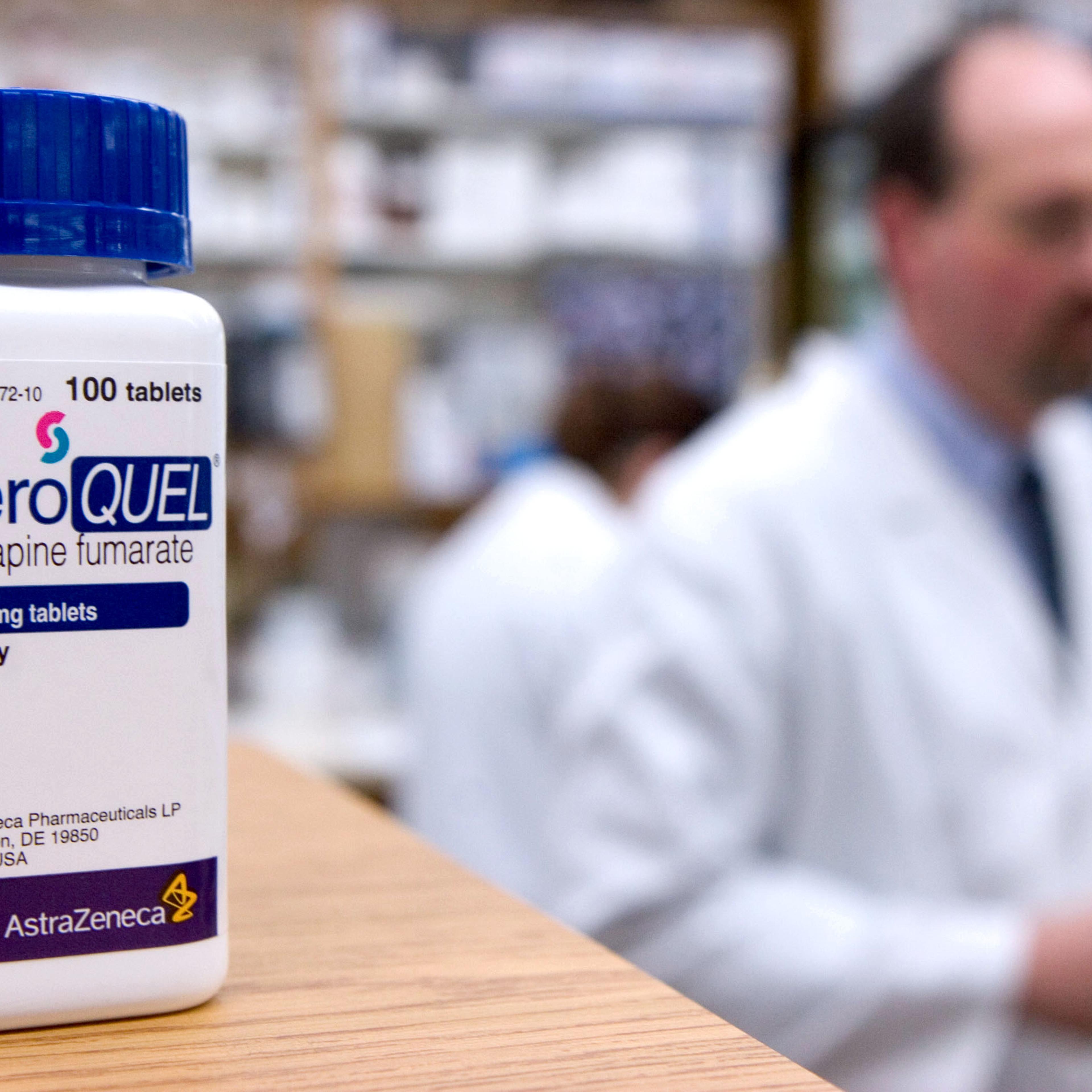 AstraZeneca Plc's Seroquel schizophrenia medication is arran
