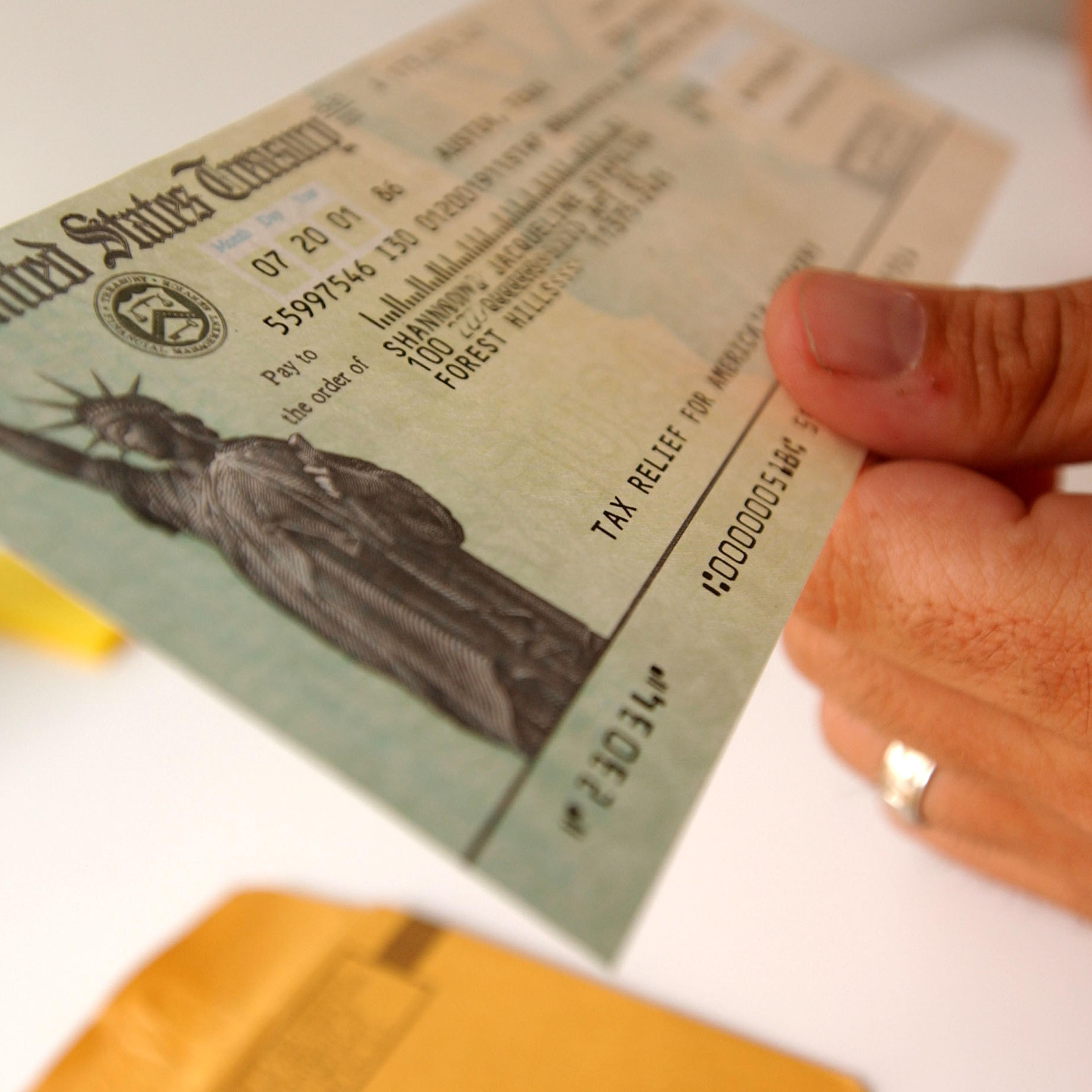 America Gets Tax Rebate Checks