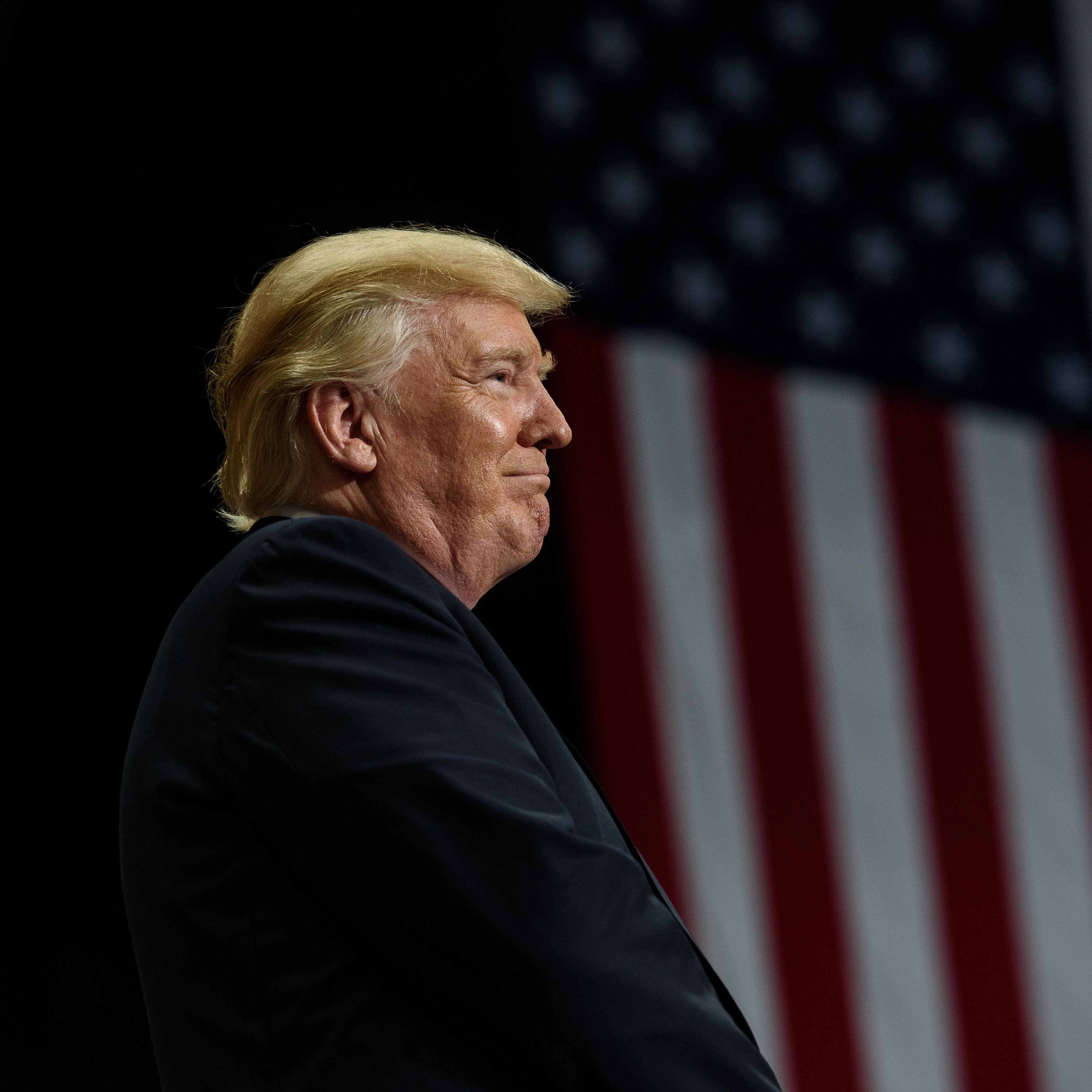 President Trump Holds Rally In Youngstown, Ohio