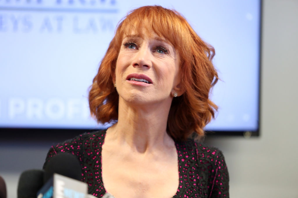 Kathy Griffin And Her Attorney Lisa Bloom Hold Press Conference