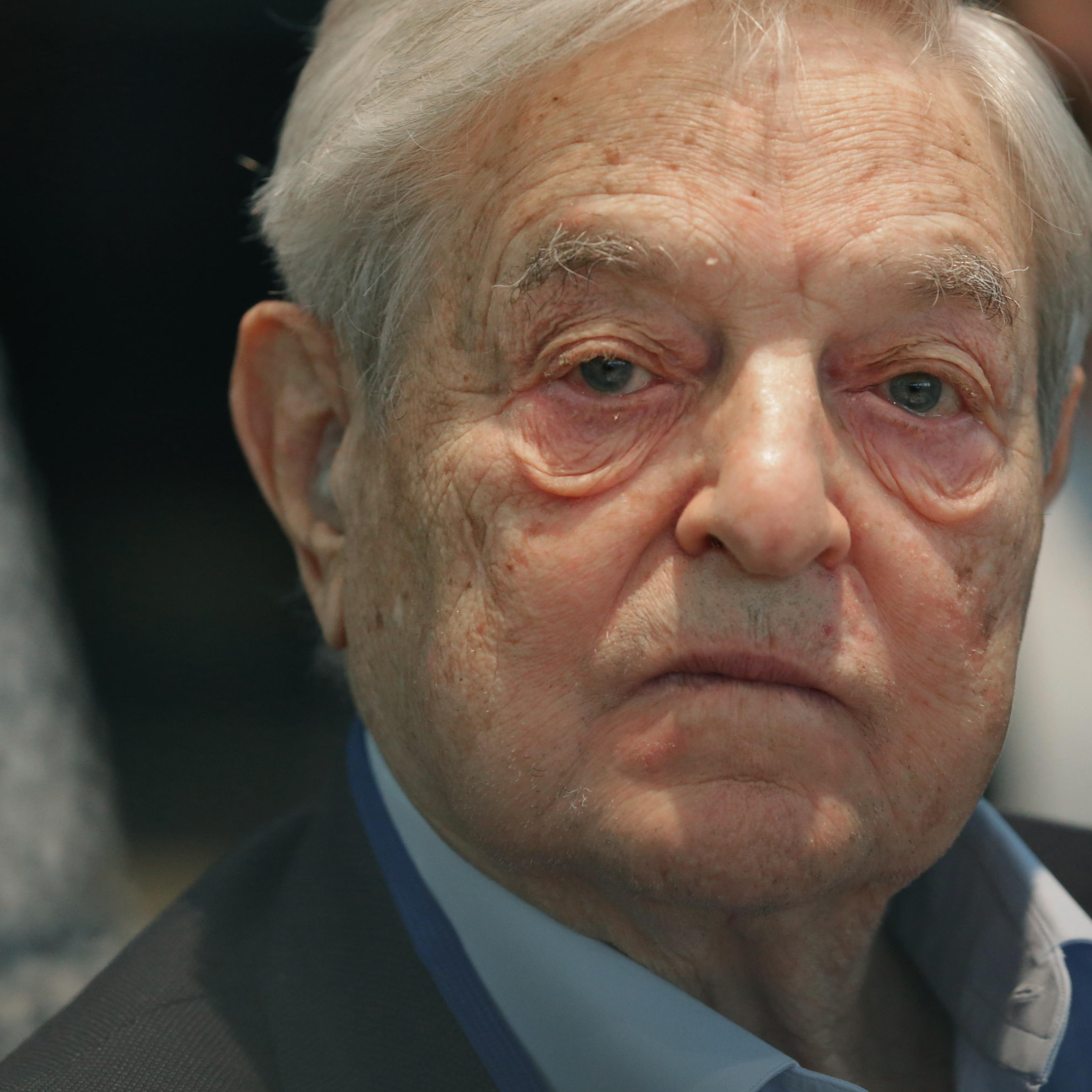 George Soros at the World Bank- International Monetary Fund Spring Meetings in Washington on April 17, 2015.
