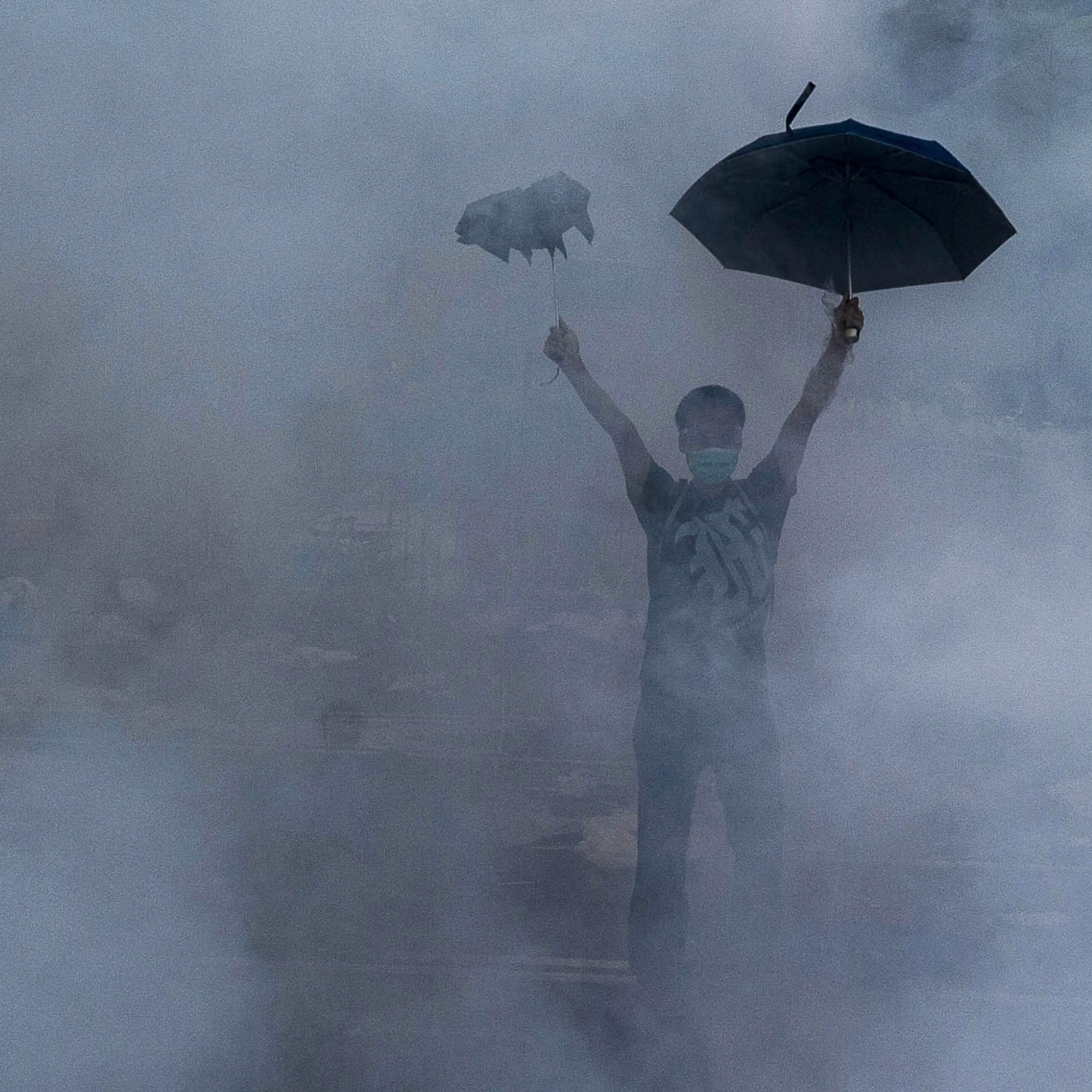 TOPSHOT-HONG KONG-CHINA-POLITICS-DEMOCRACY