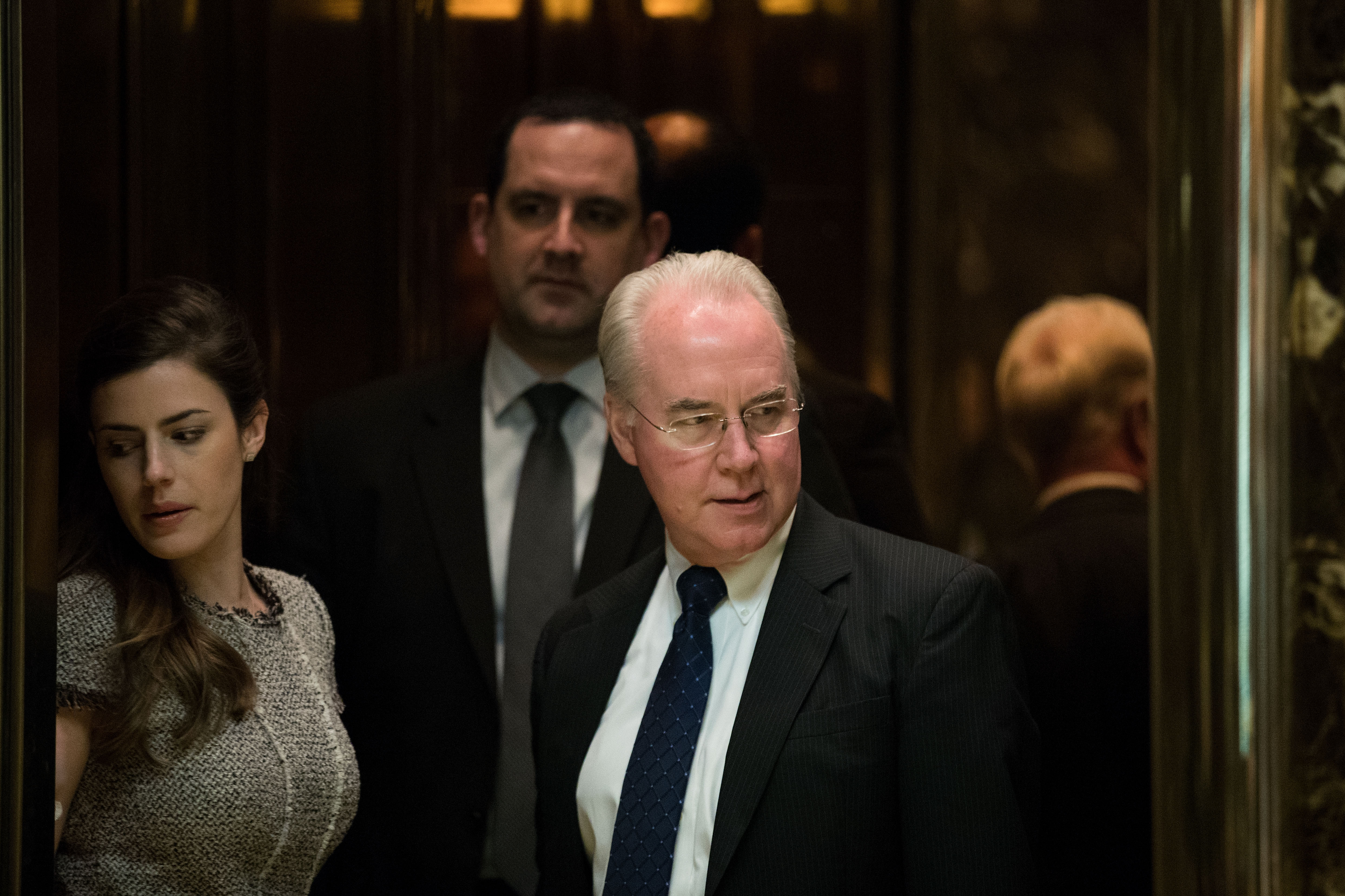 President-Elect Donald Trump Holds Meetings At His Trump Tower Residence In New York
