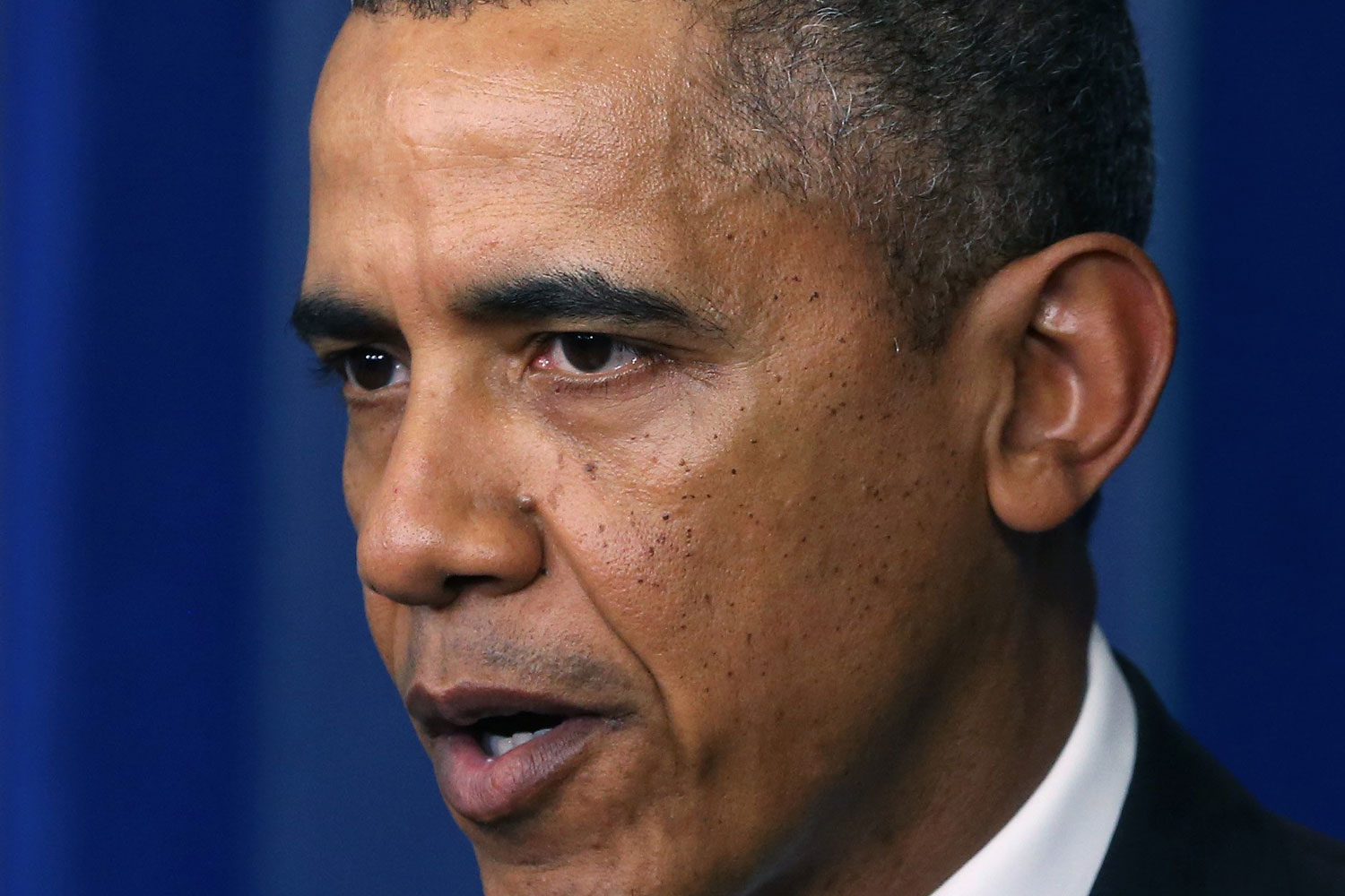 President Obama Speaks On Ukraine To The Press In The Briefing Room