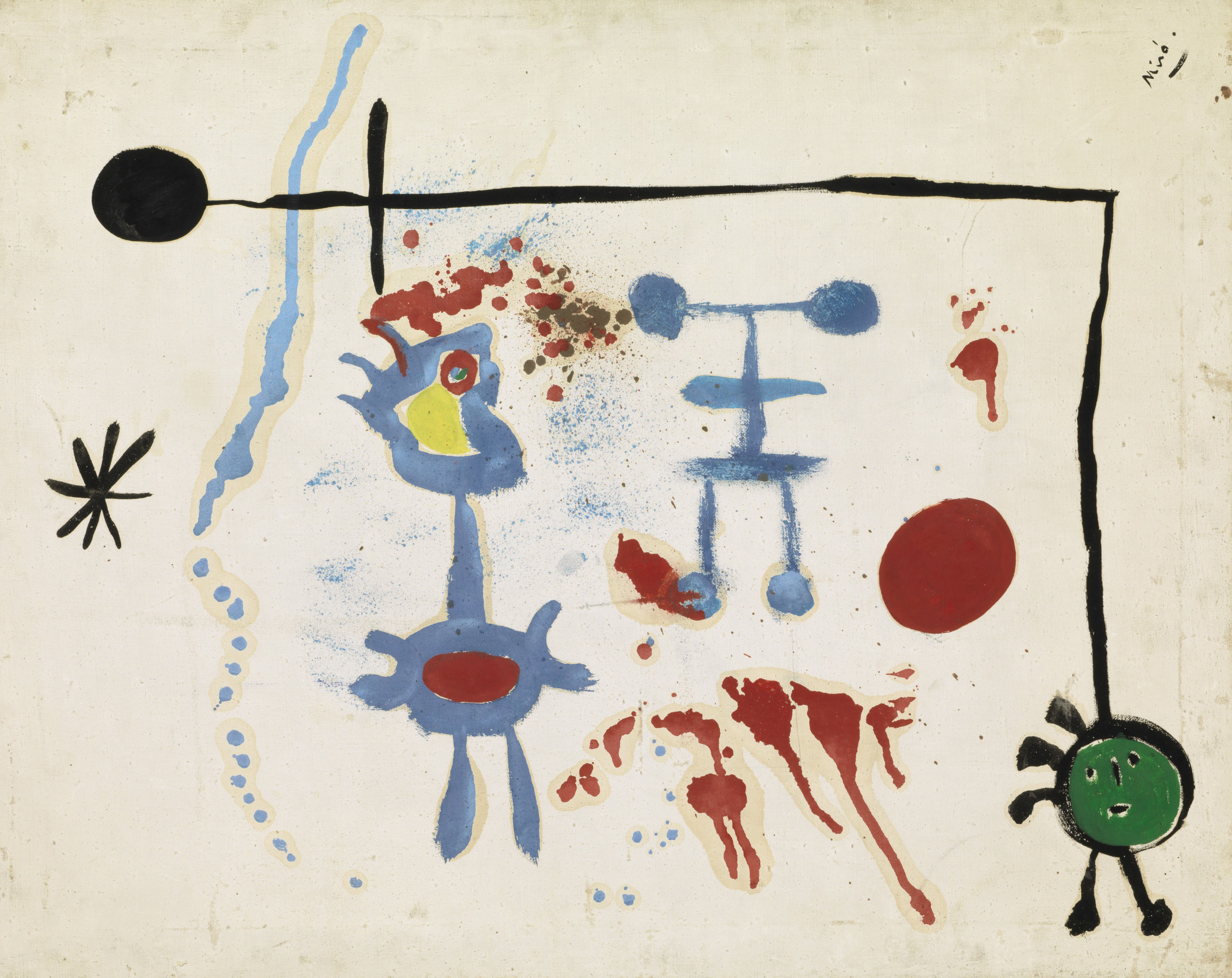 Miro, Sans titre Sotheby's