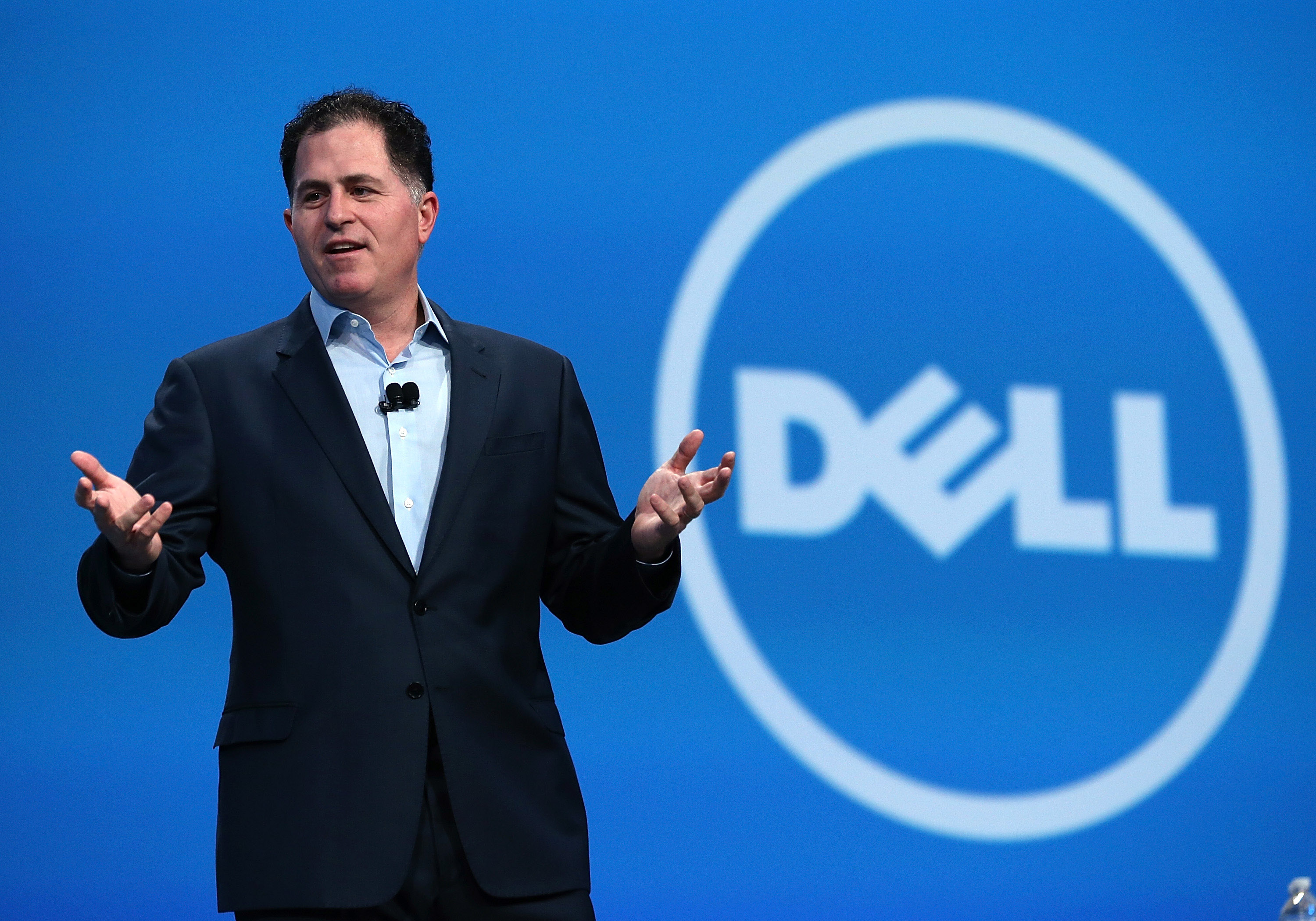 Michael Dell Addresses Oracle Open World Conference