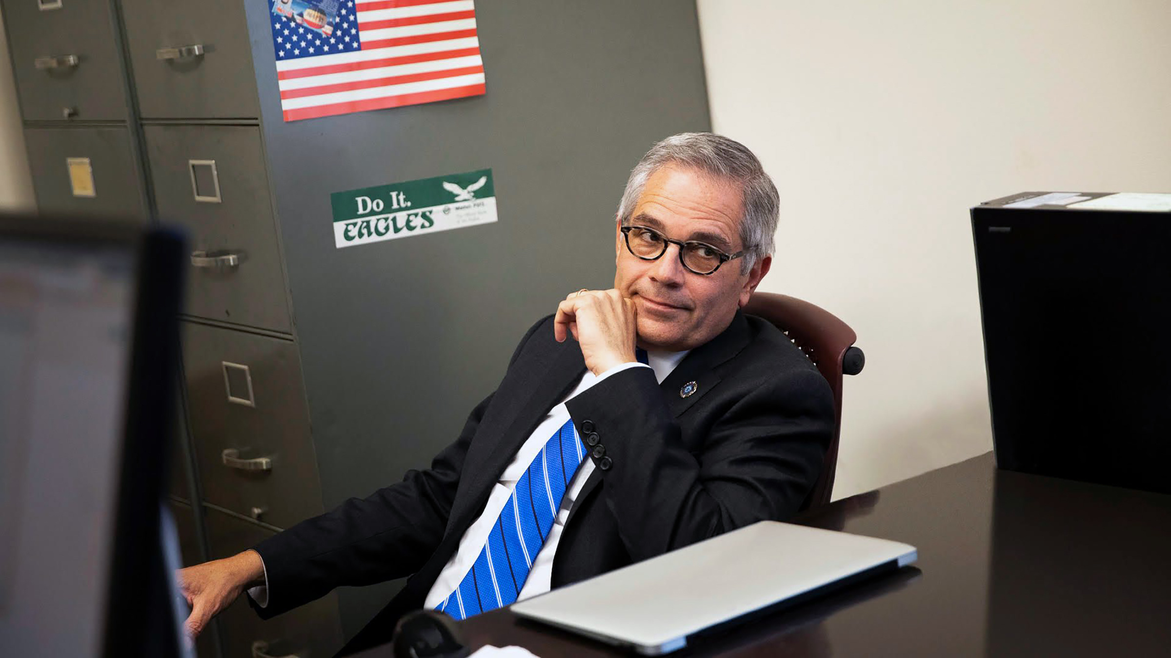 Larry Krasner in Philly D.A.