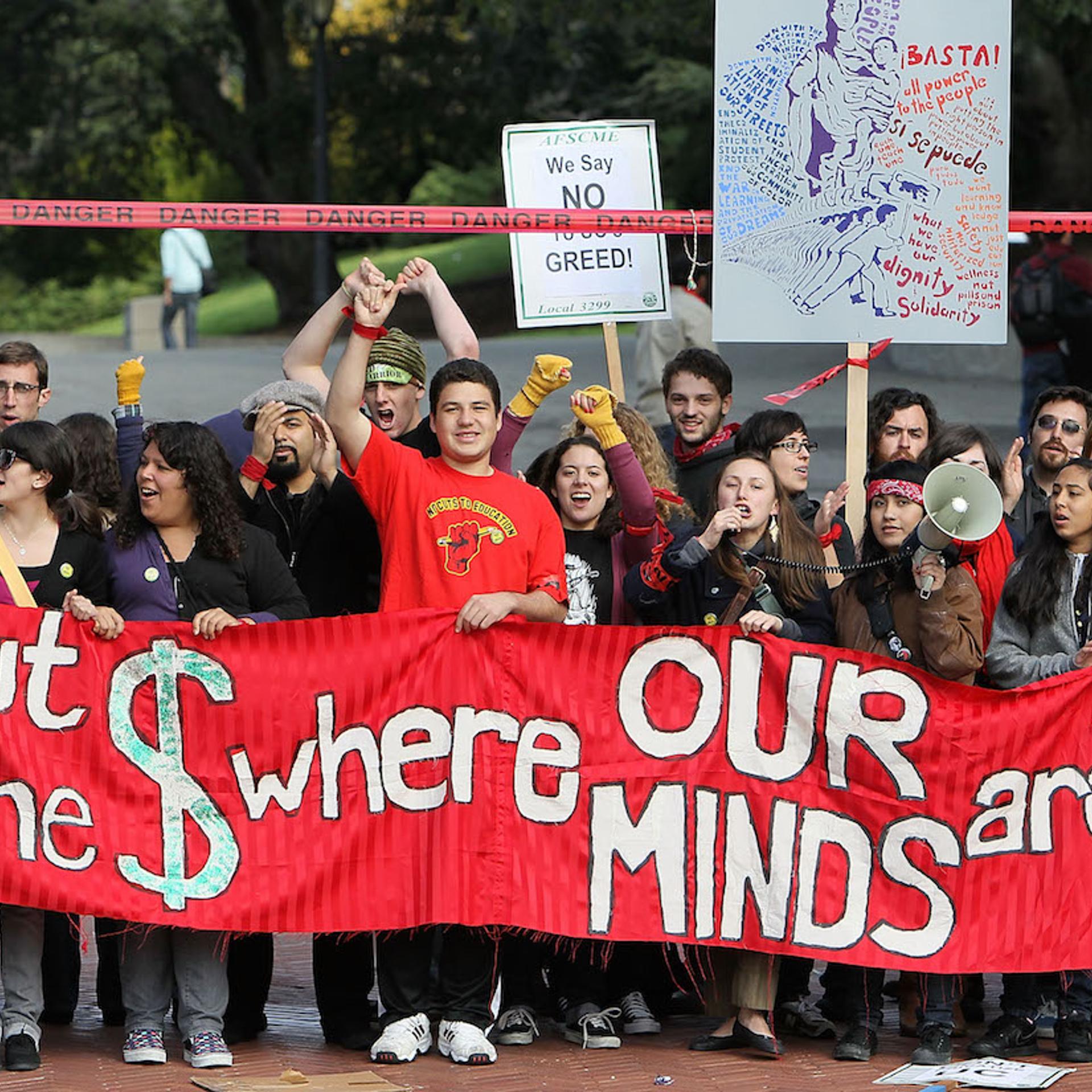 California Campuses Hold Walkouts And Rallies To Protest Education Cuts