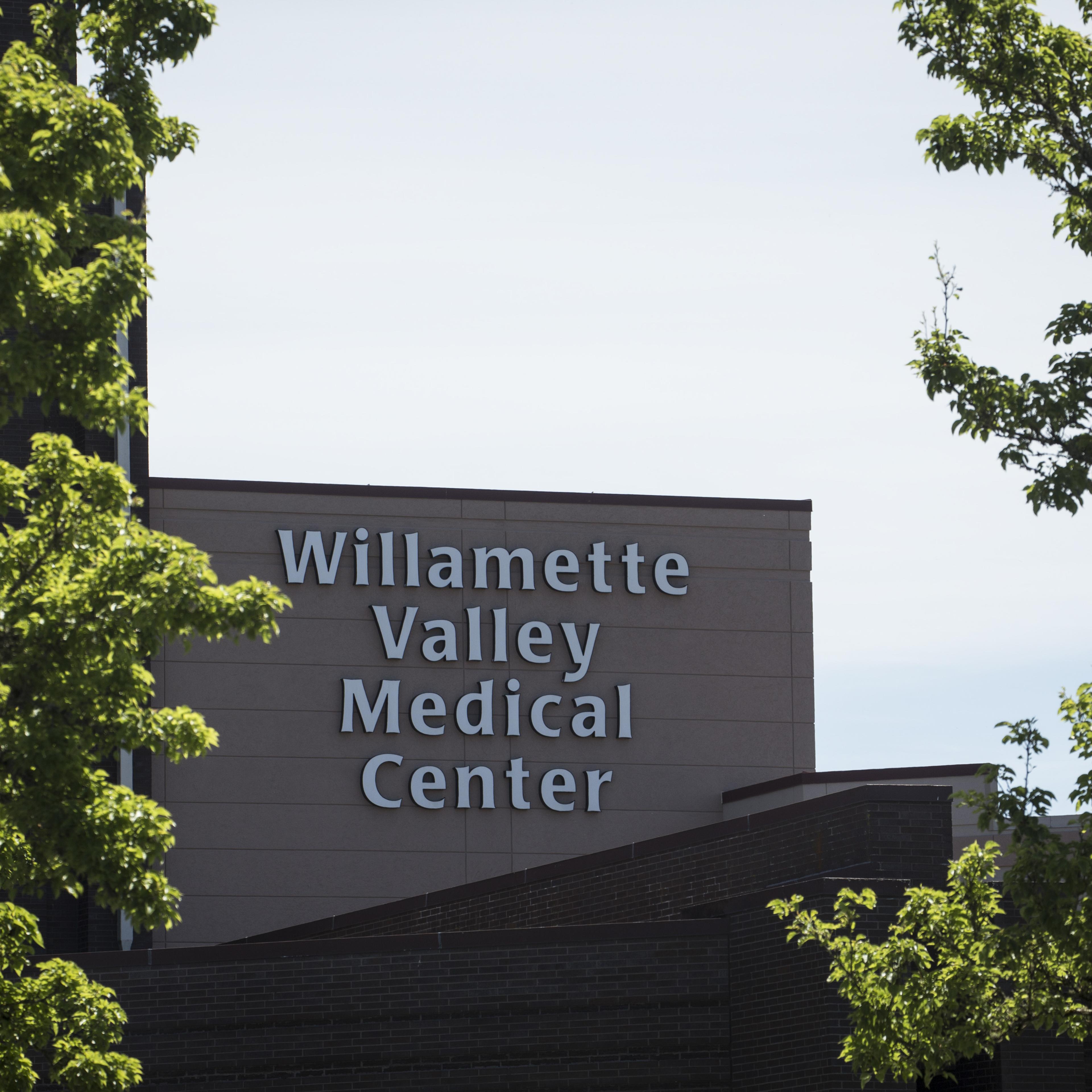 A sign of Willamette Valley Medical Center, a subsidiary of LifePoint Health Inc., in McMinnville, Oregon