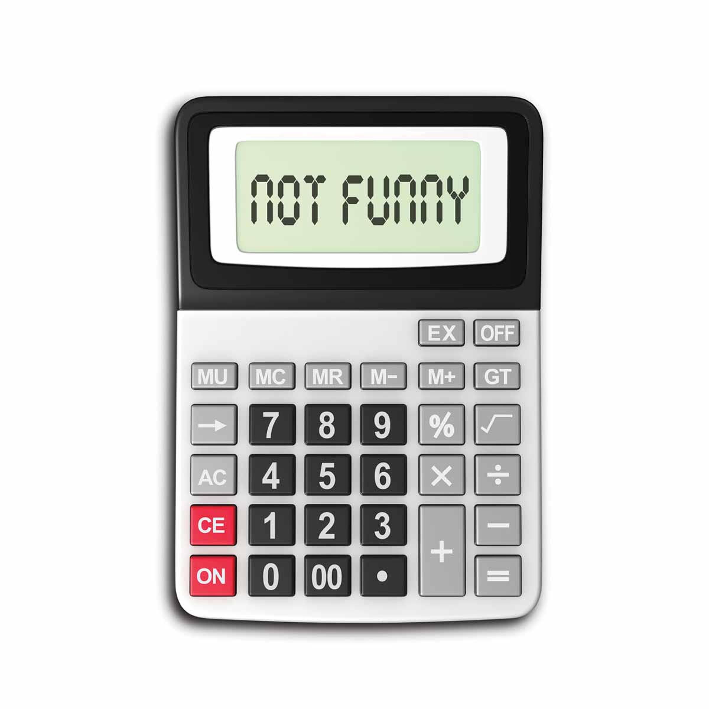 Calculator Illustration Funny
