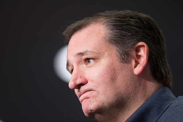 Republican presidential candidate Sen. Ted Cruz (R-TX) speaks to guests at the 2016 South Carolina Tea Party Coalition Convention on January 16, 2016 in Myrtle Beach, South Carolina.
