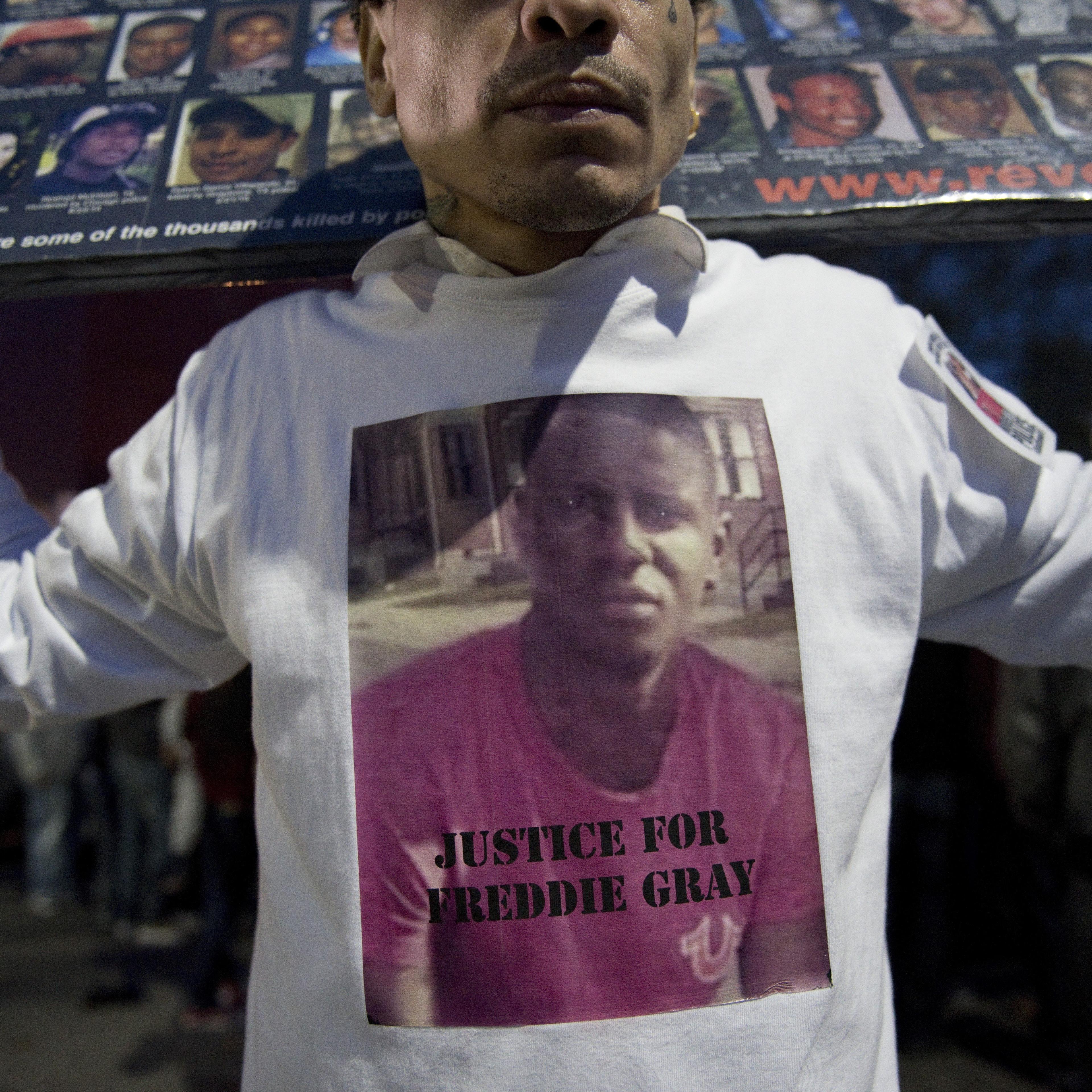 USA - Protesters rally over death of Freddie Gray in Baltimore
