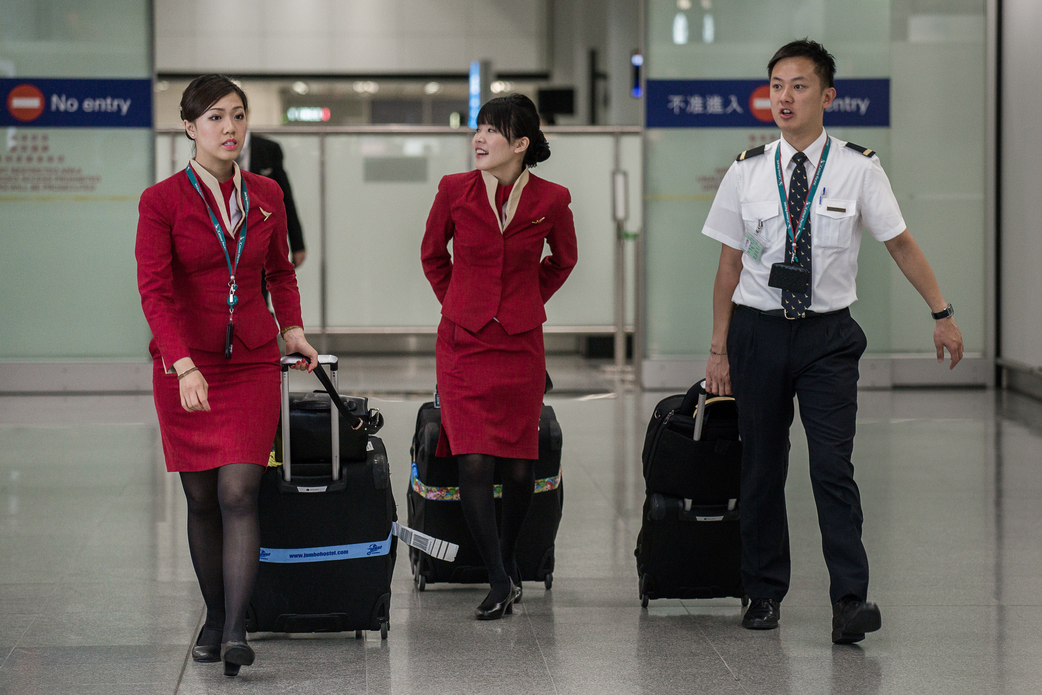 HONG KONG-AIRLINE-COMPANY-CATHAY-SOCIAL