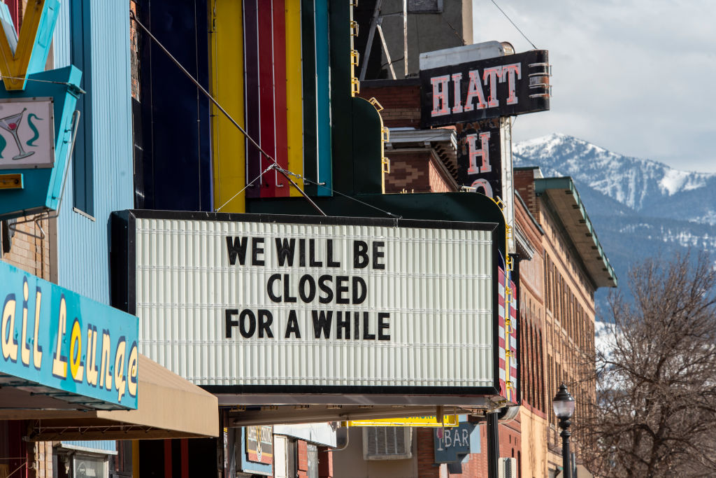 Main Street in Livingston, Montana