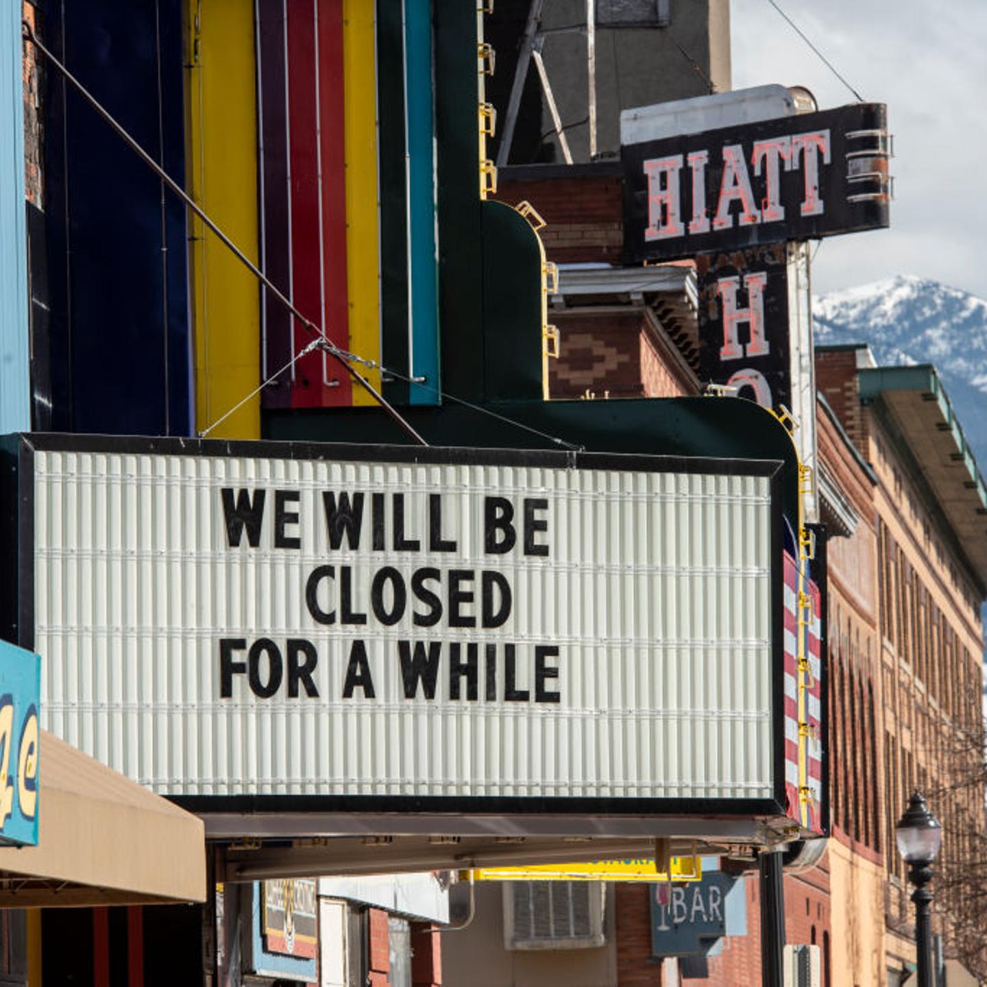 Main Street in Livingston, Montana