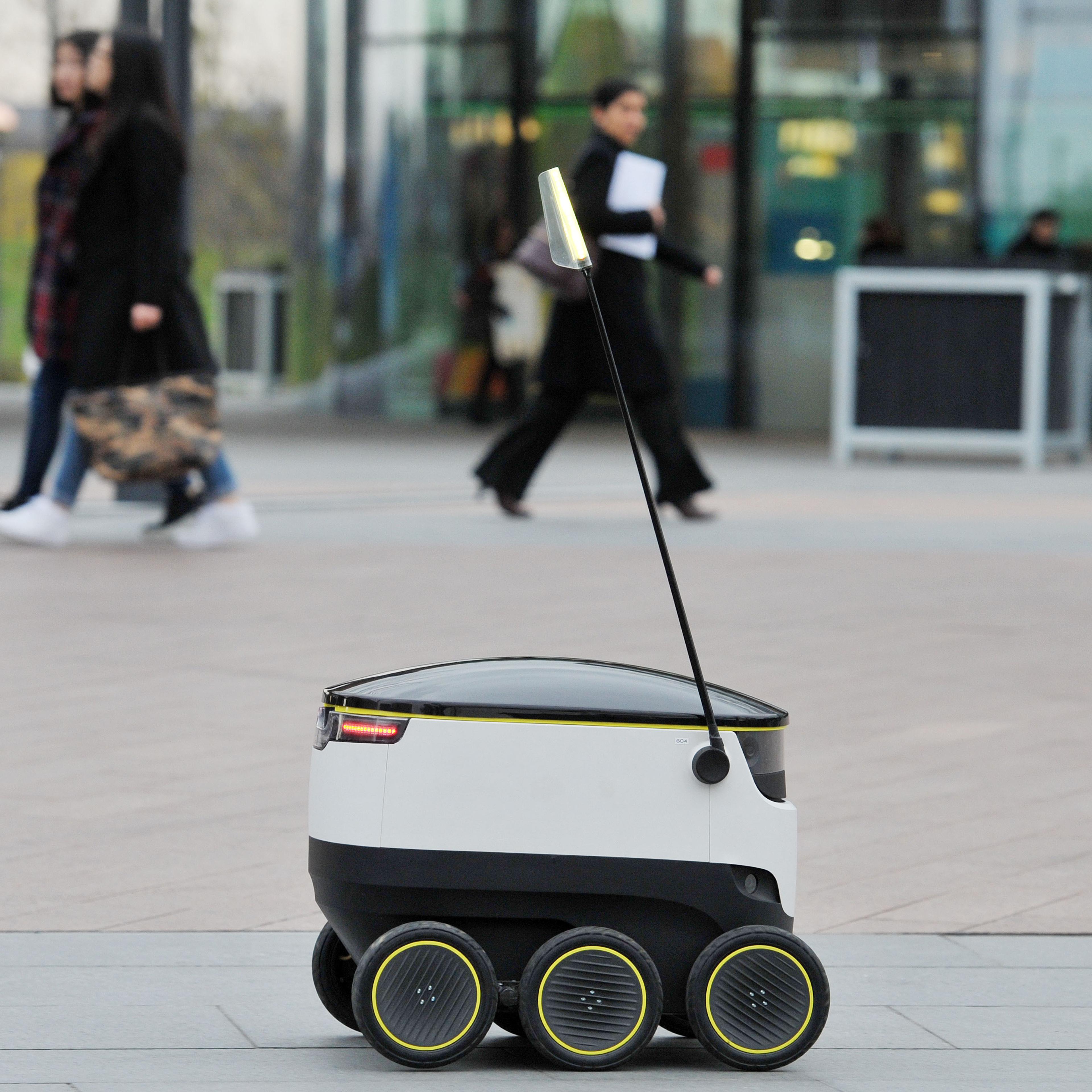 Starship Technologies self-driving delivery robot