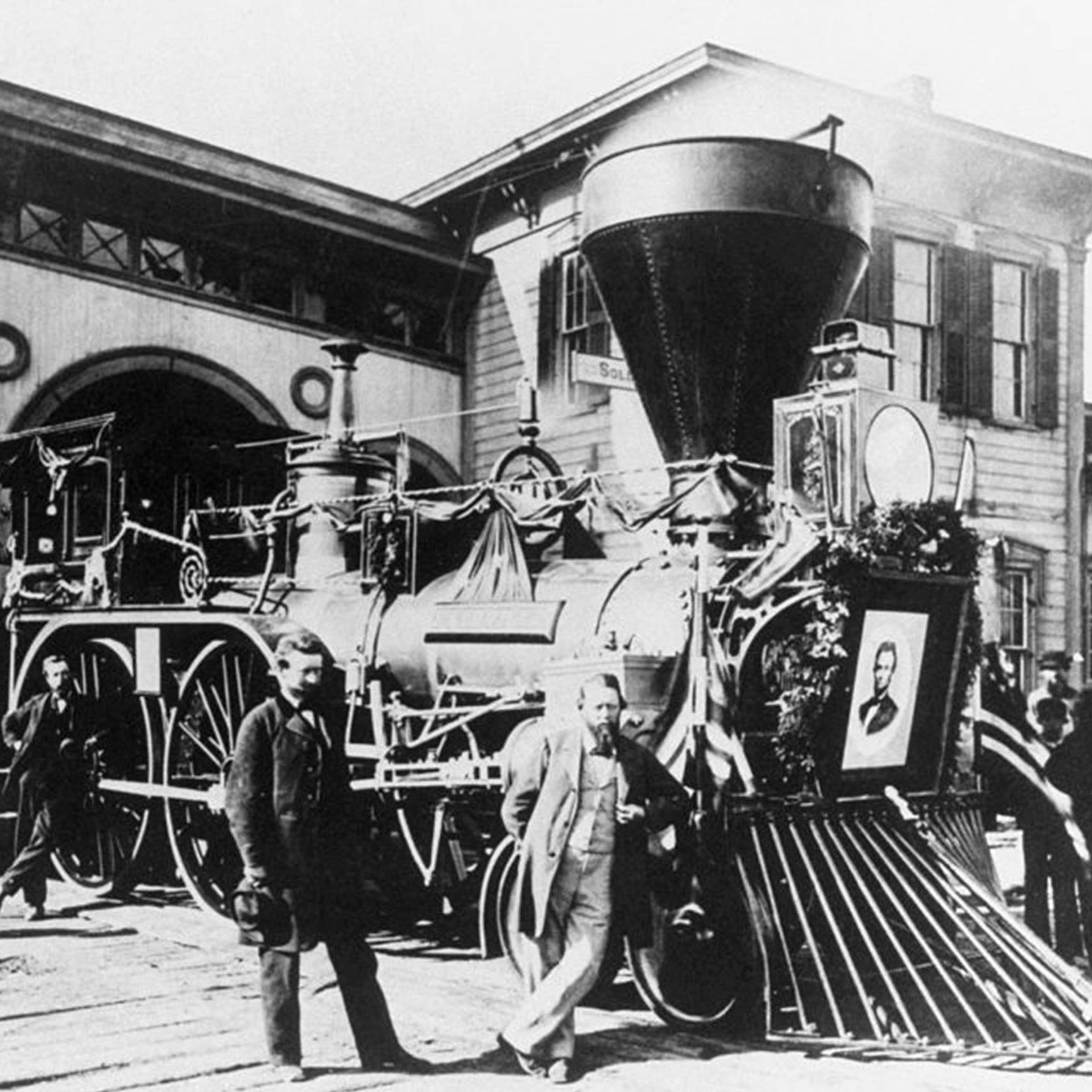 The locomotive carrying the body of President Abraham Lincoln arrived in Cleveland on April 28, 1865, as part of a 13-day, over 1600-mile journey from the Washington, D.C. area to his hometown of Springfield, IL.