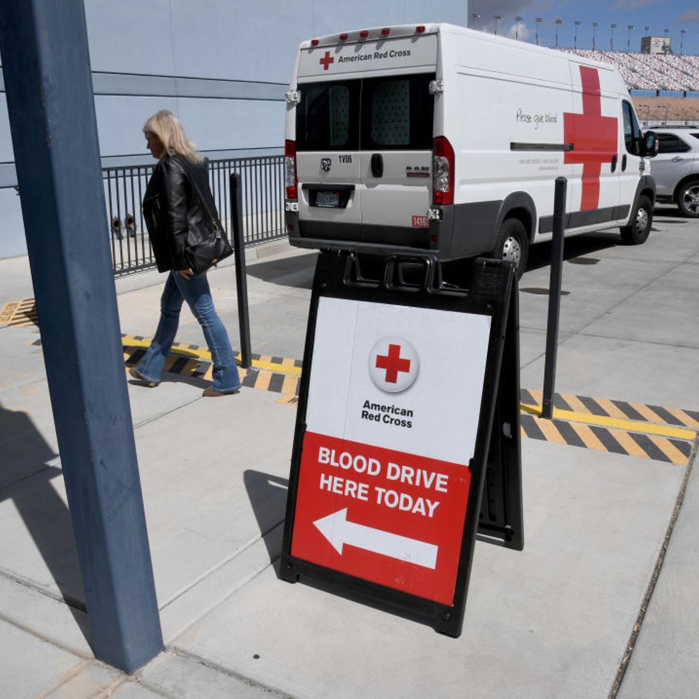 Las Vegas Motor Speedway Holds Blood Drive To Help Offset Shortage