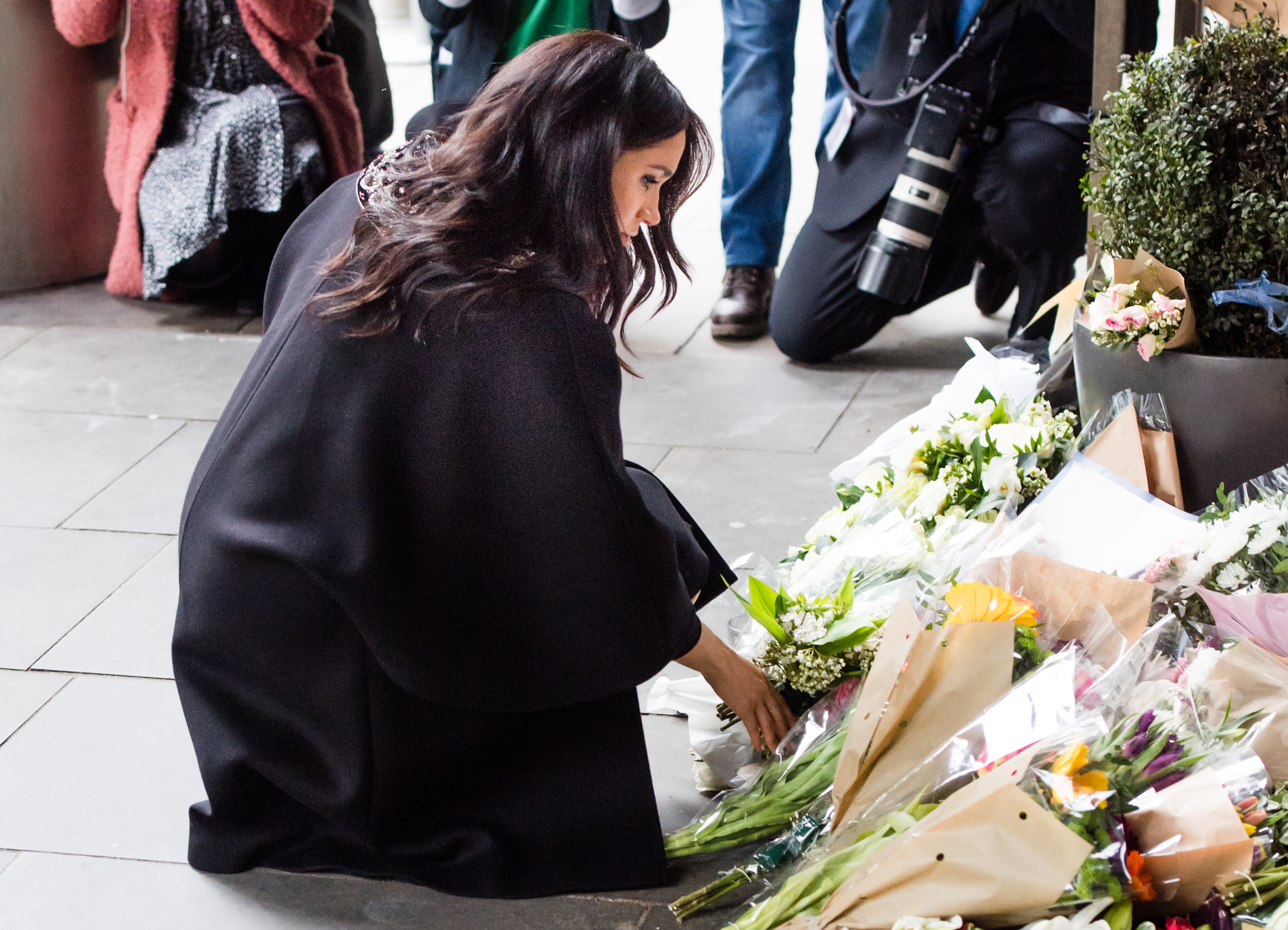 The Duke And Duchess Of Sussex Sign A Book Of Condolence At New Zealand House