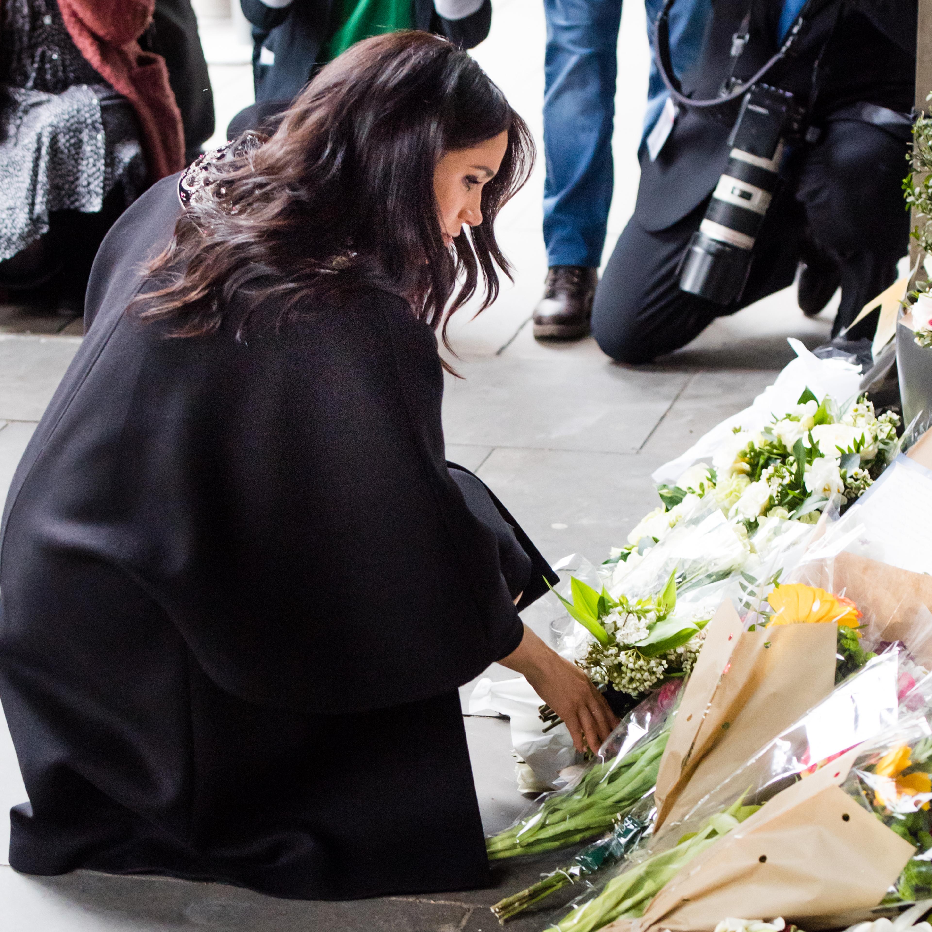 The Duke And Duchess Of Sussex Sign A Book Of Condolence At New Zealand House