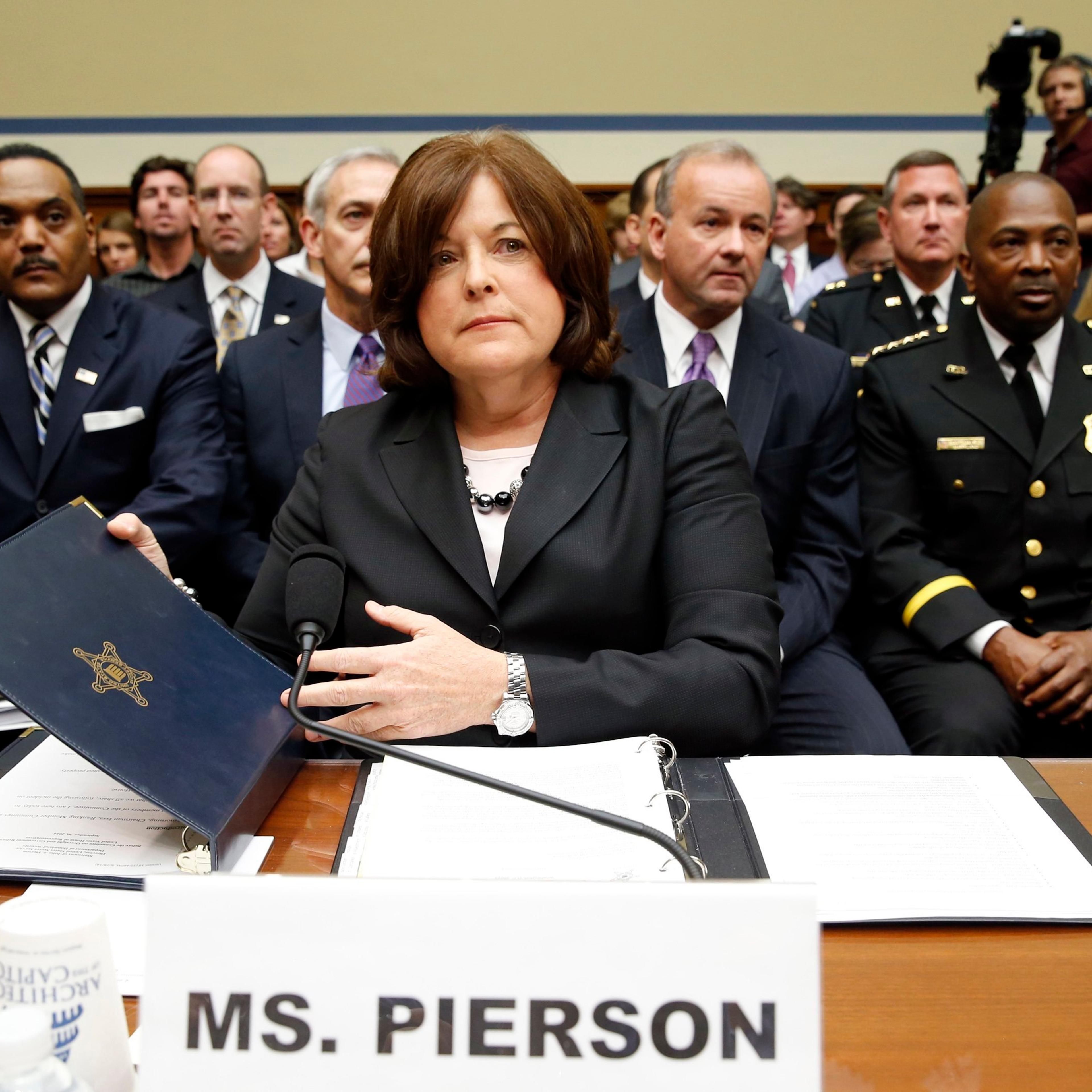Secret Service Director Pierson testifes on Capitol Hill in Washington