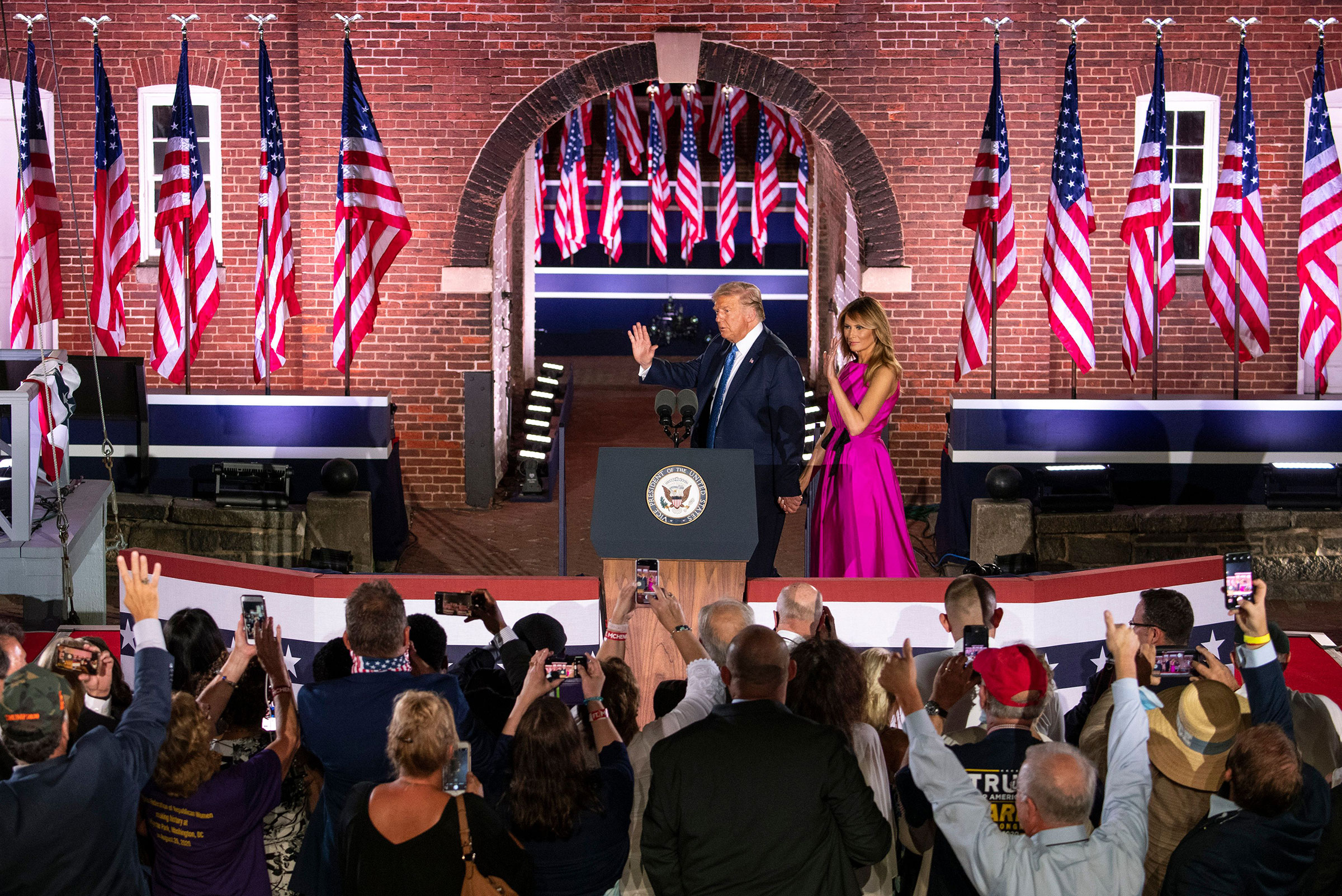 Republican National Convention - Day 3, Baltimore, Maryland, USA - 26 Aug 2020