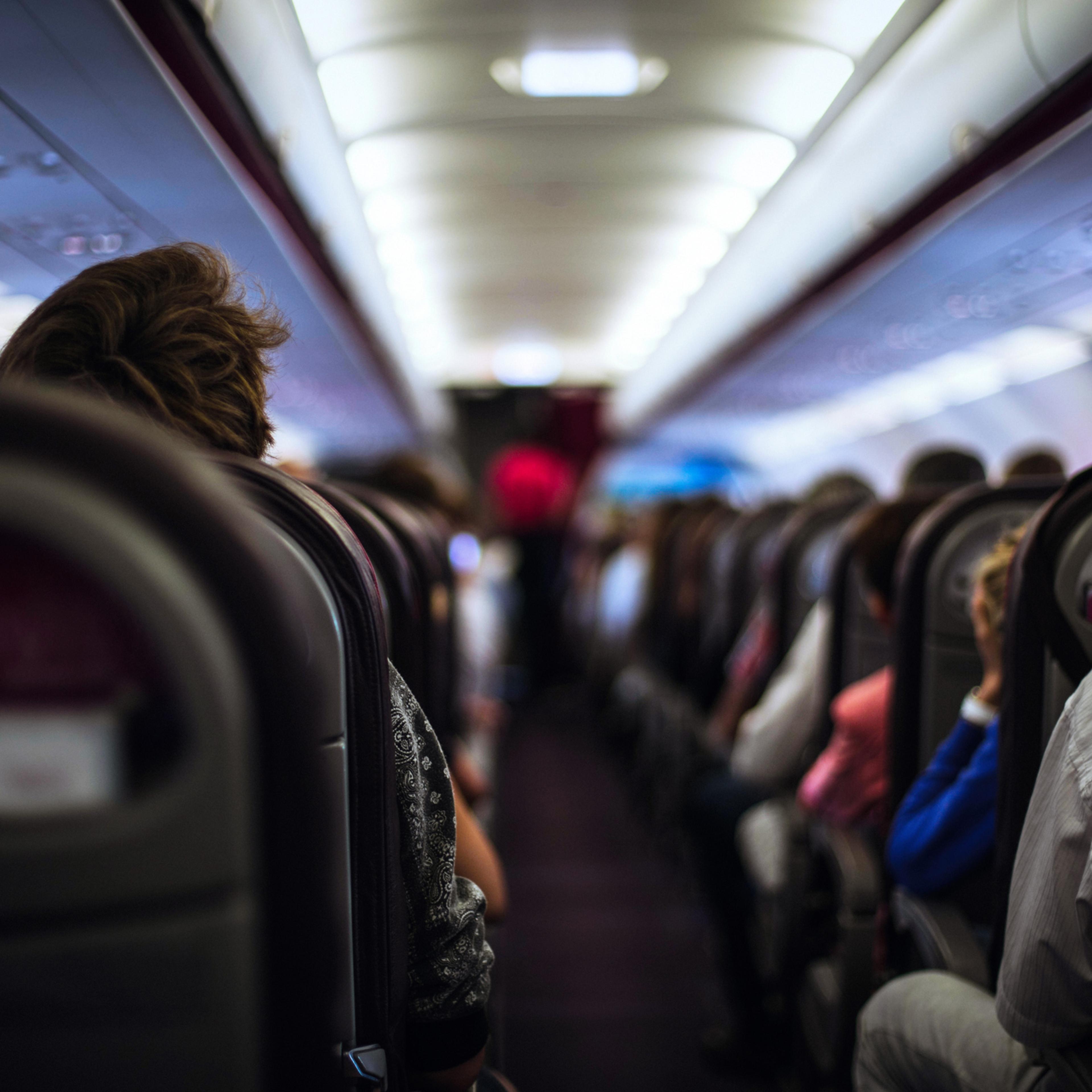 Interior Of An Airplane