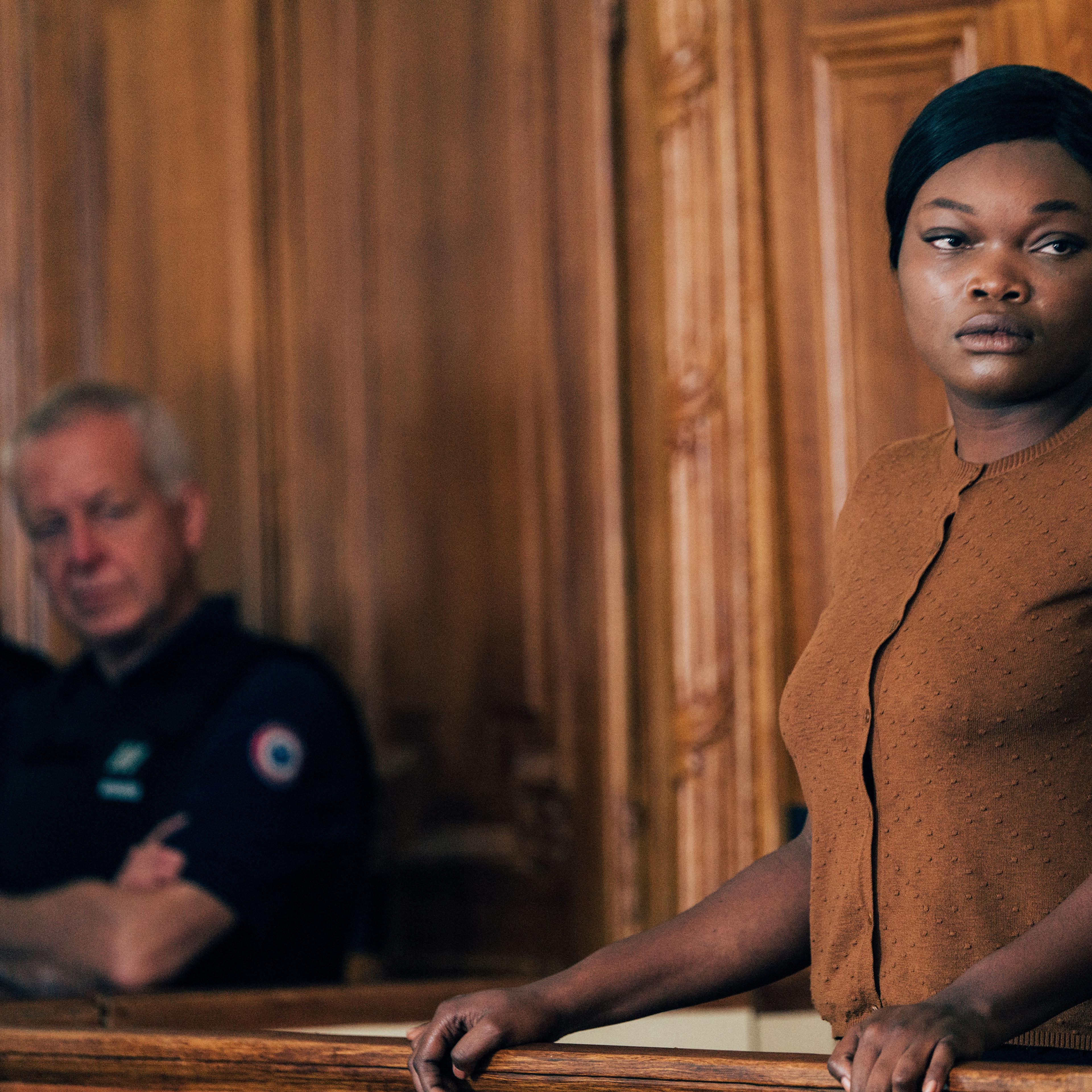 Guslagie Malanda in 'Saint Omer'