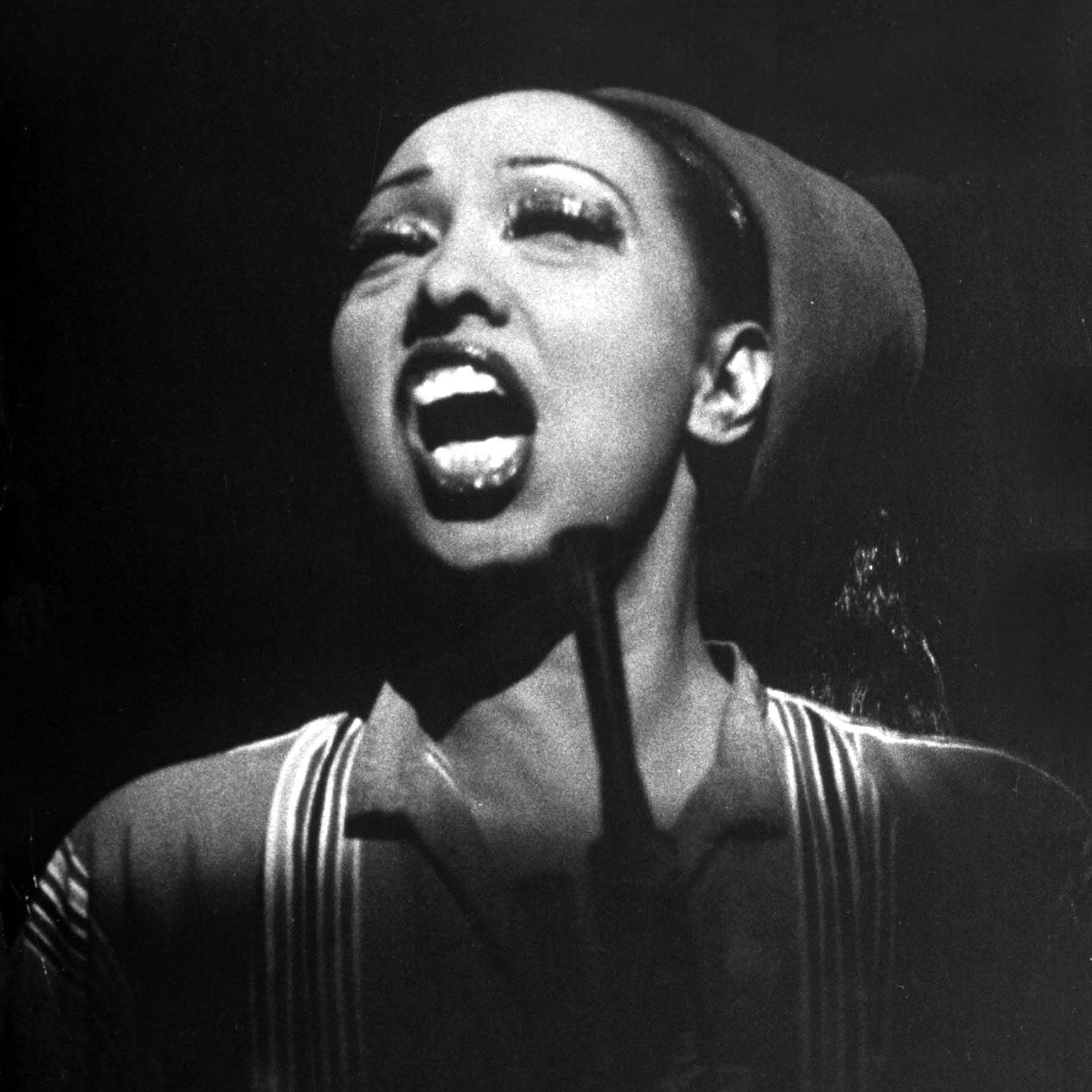 Josephine Baker performs at New York's Strand Theater in 1951.
