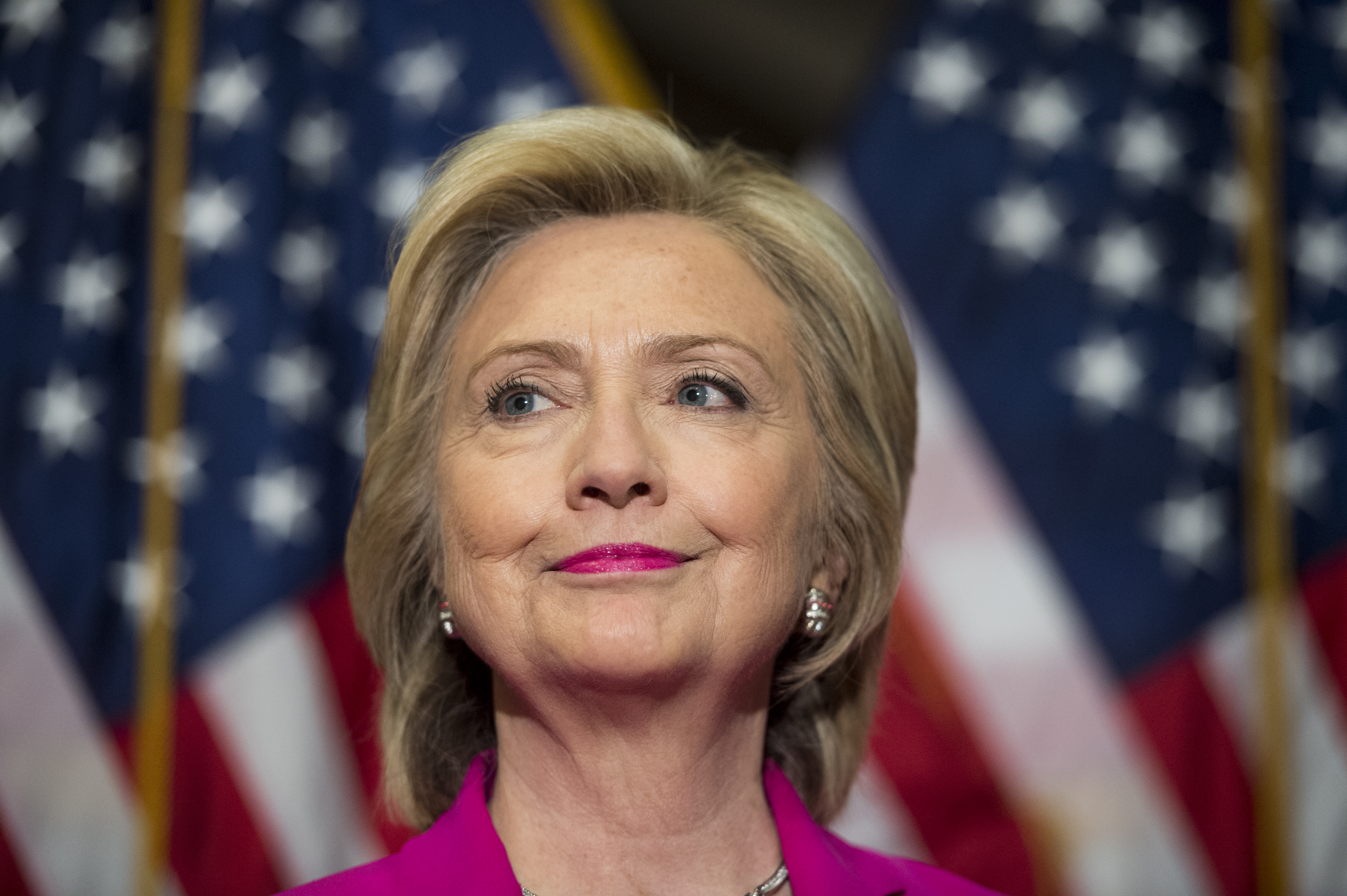 Hillary Rodham Clinton at the U.S. Capitol on July 14, 2015.
