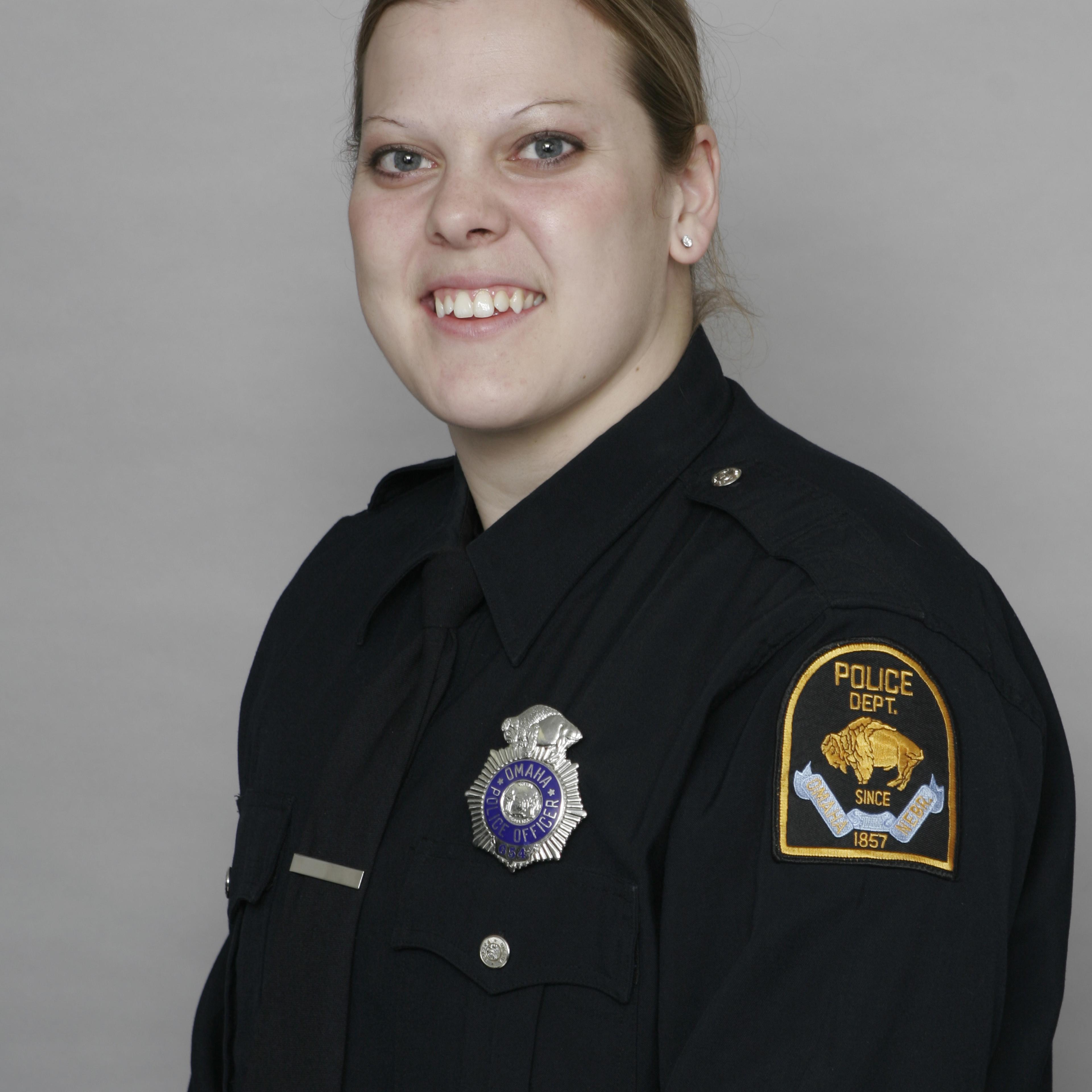 This photo provided by the Omaha Police Department shows officer Kerrie Orozco.