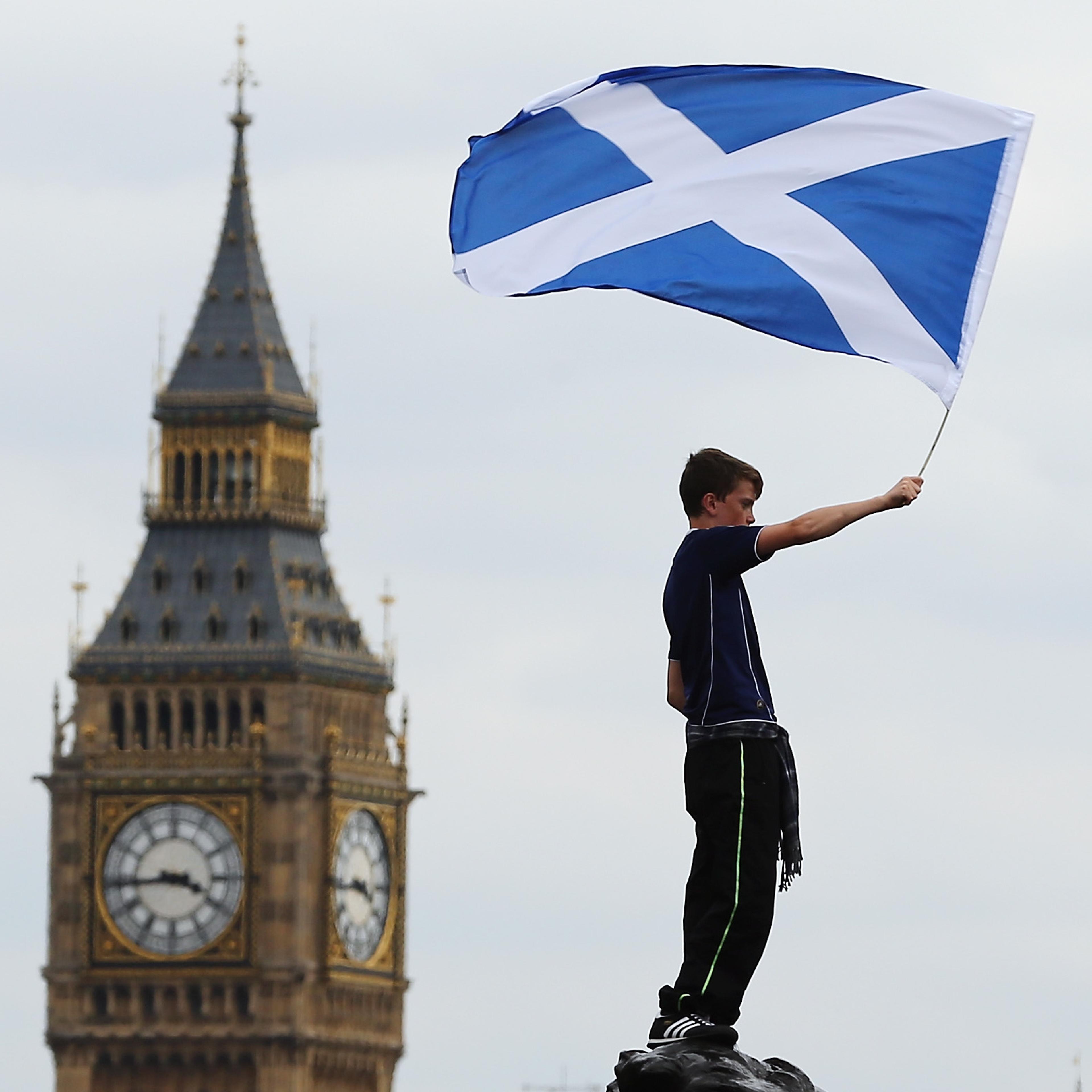 England And Scotland Fans Arrive To Renew The Oldest Rivalry In Football