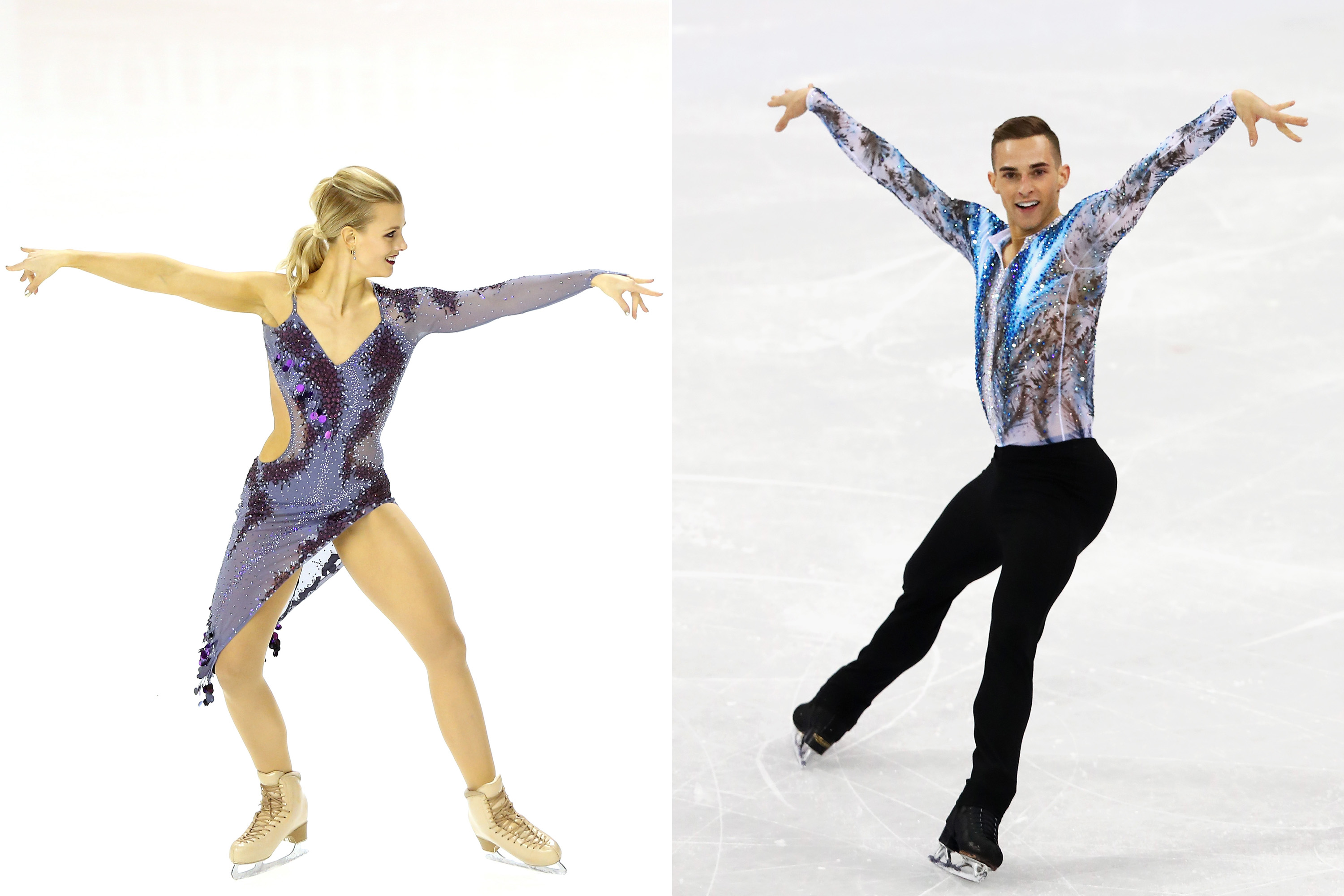 Madison Hubbell and Adam Rippon