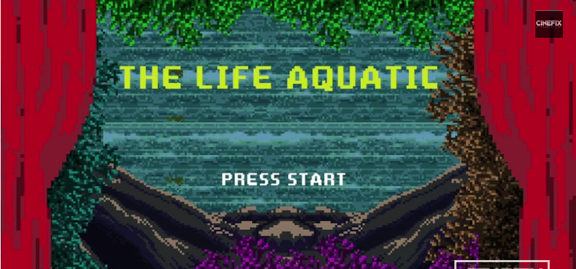 The Life Aquatic With Steve Zissou: 8-bit video game