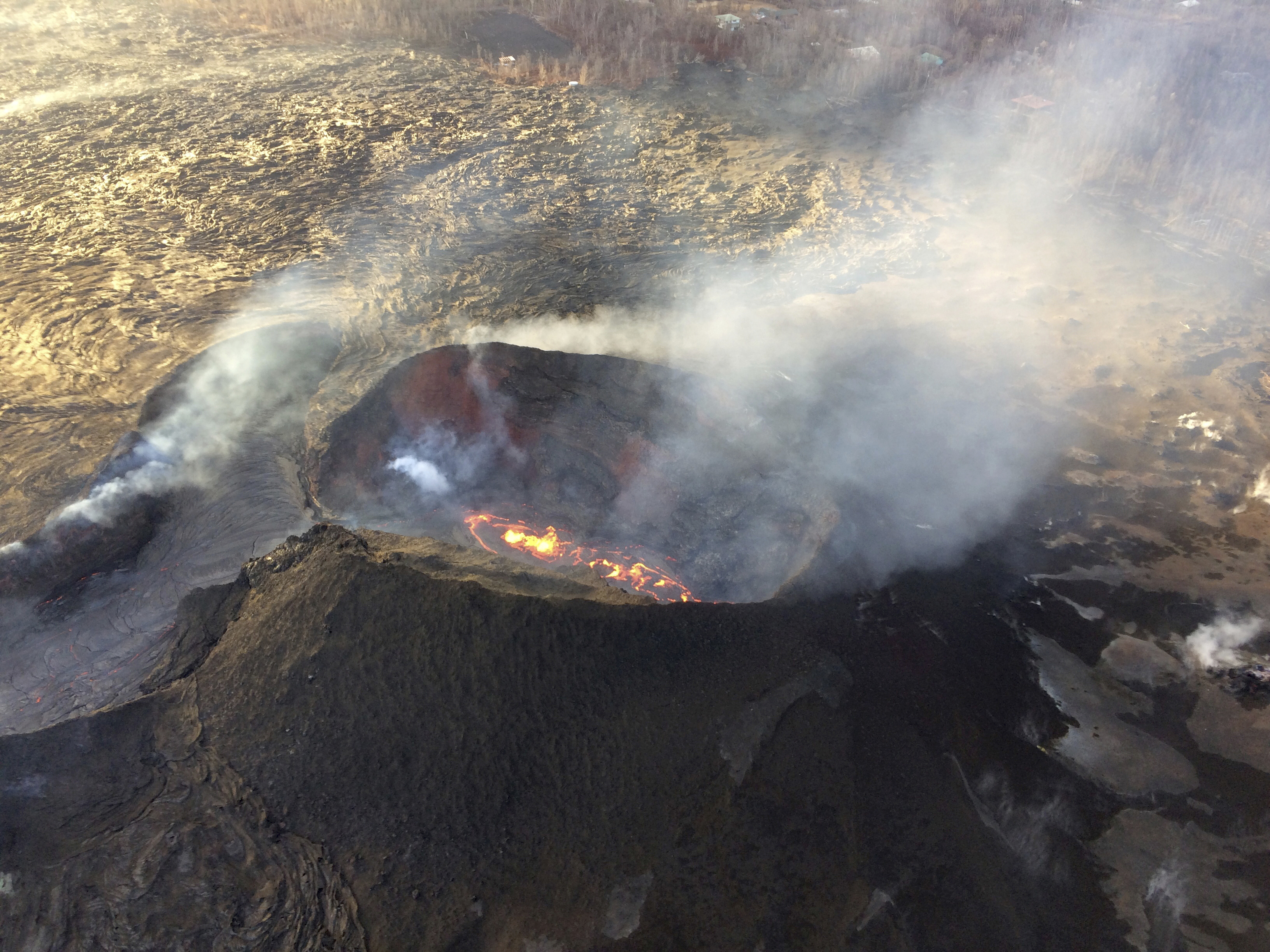 Hawaii Volcano Hurricane
