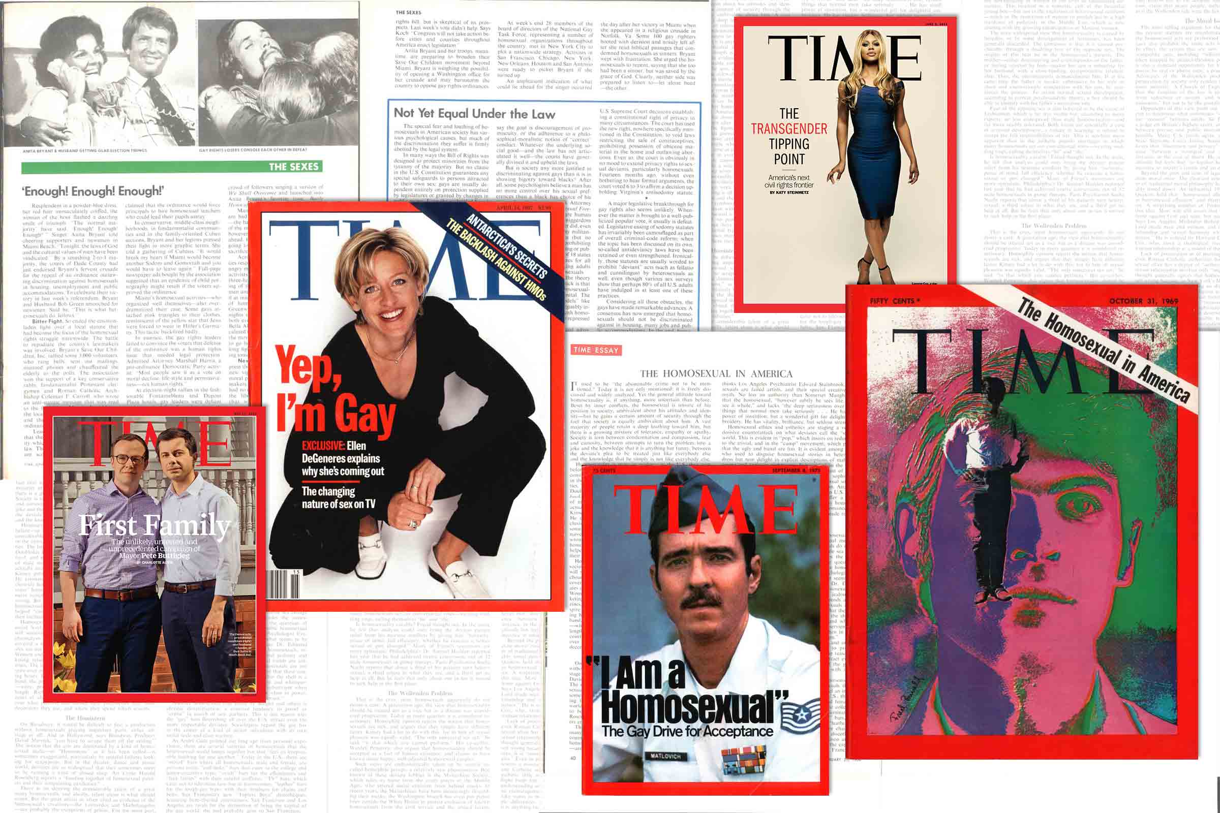 LGBTQ issues on the cover of TIME