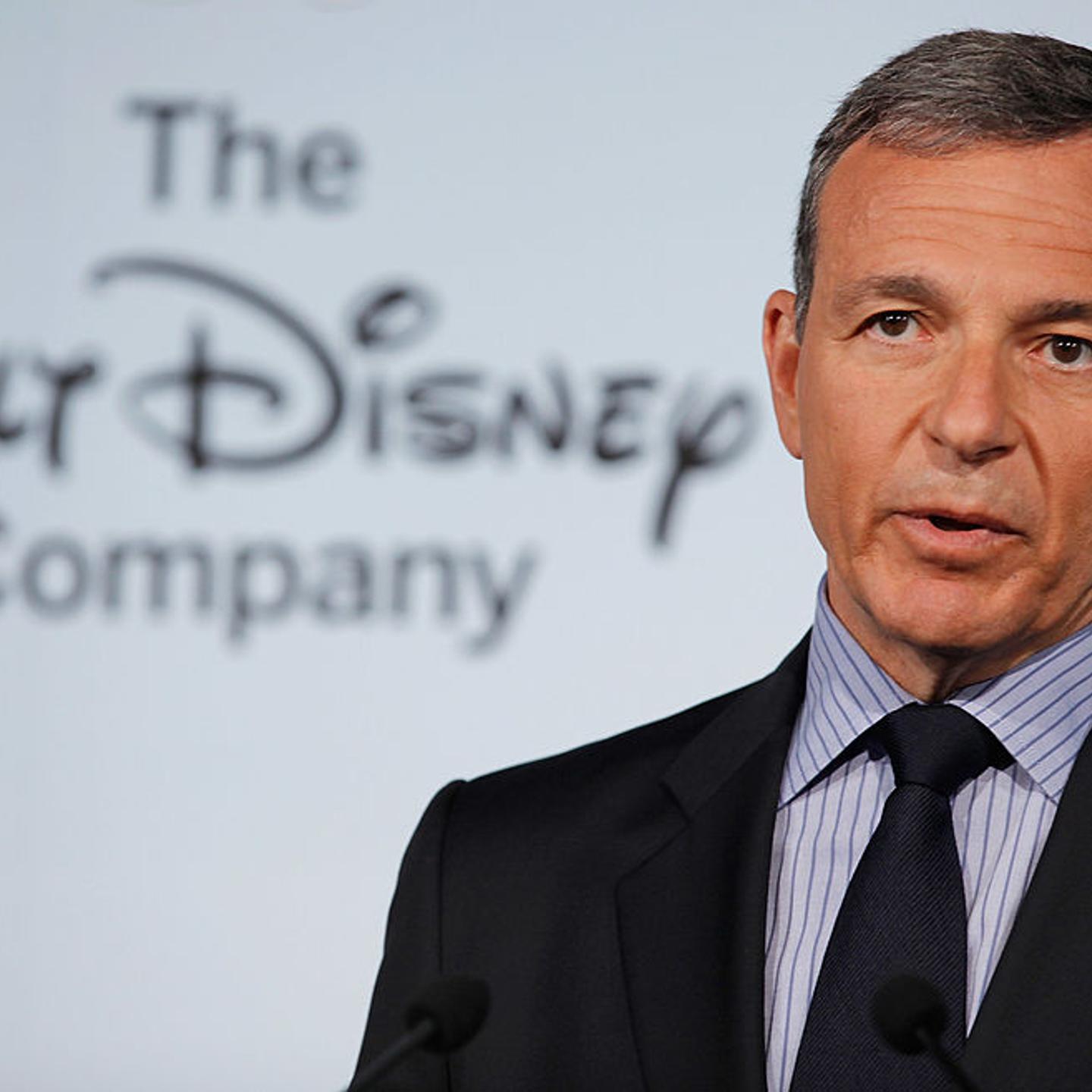 Michelle Obama And Disney CEO Robert Iger Hold News Conference On Disney's Nutritional Guidelines