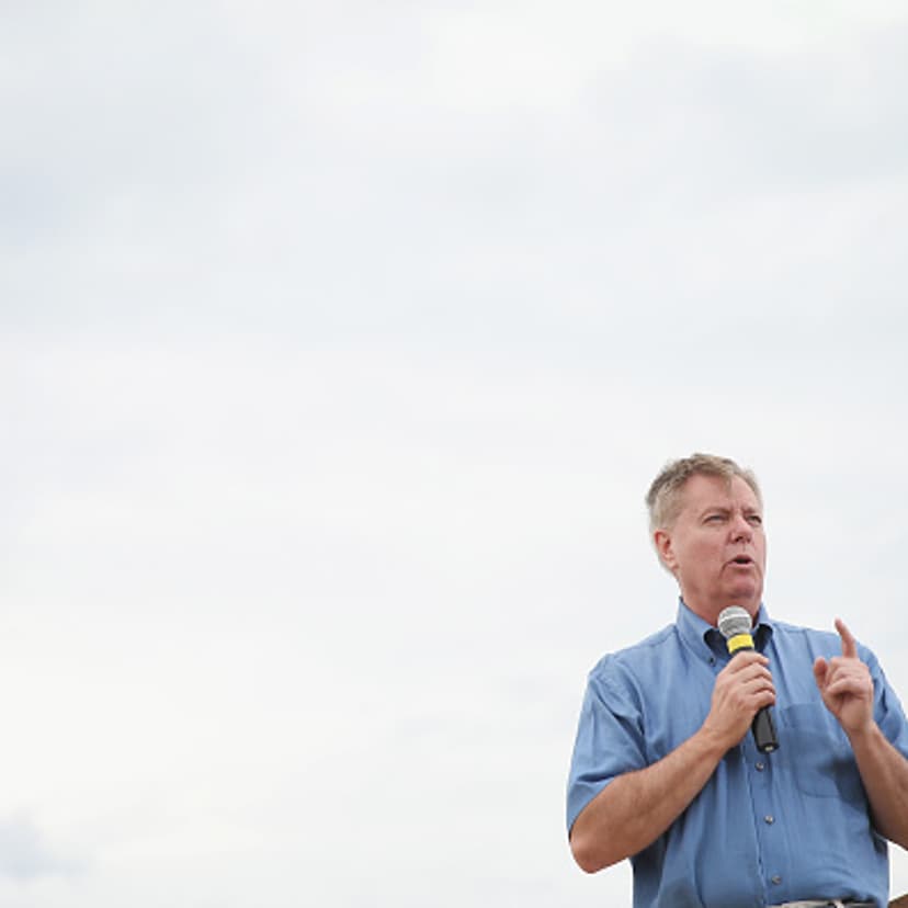 Republican Presidential Hopefuls Attends Sen. Joni Ernst's Inaugural Roast And Ride Event