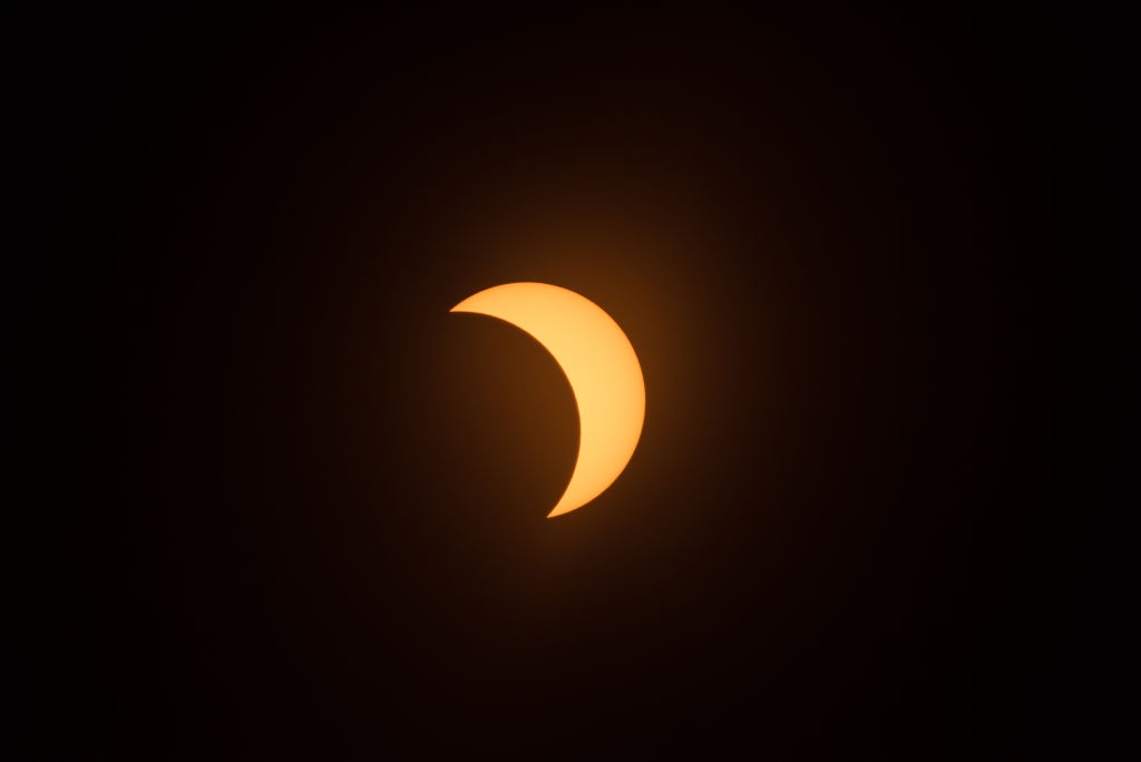 Solar Eclipse Over The United States