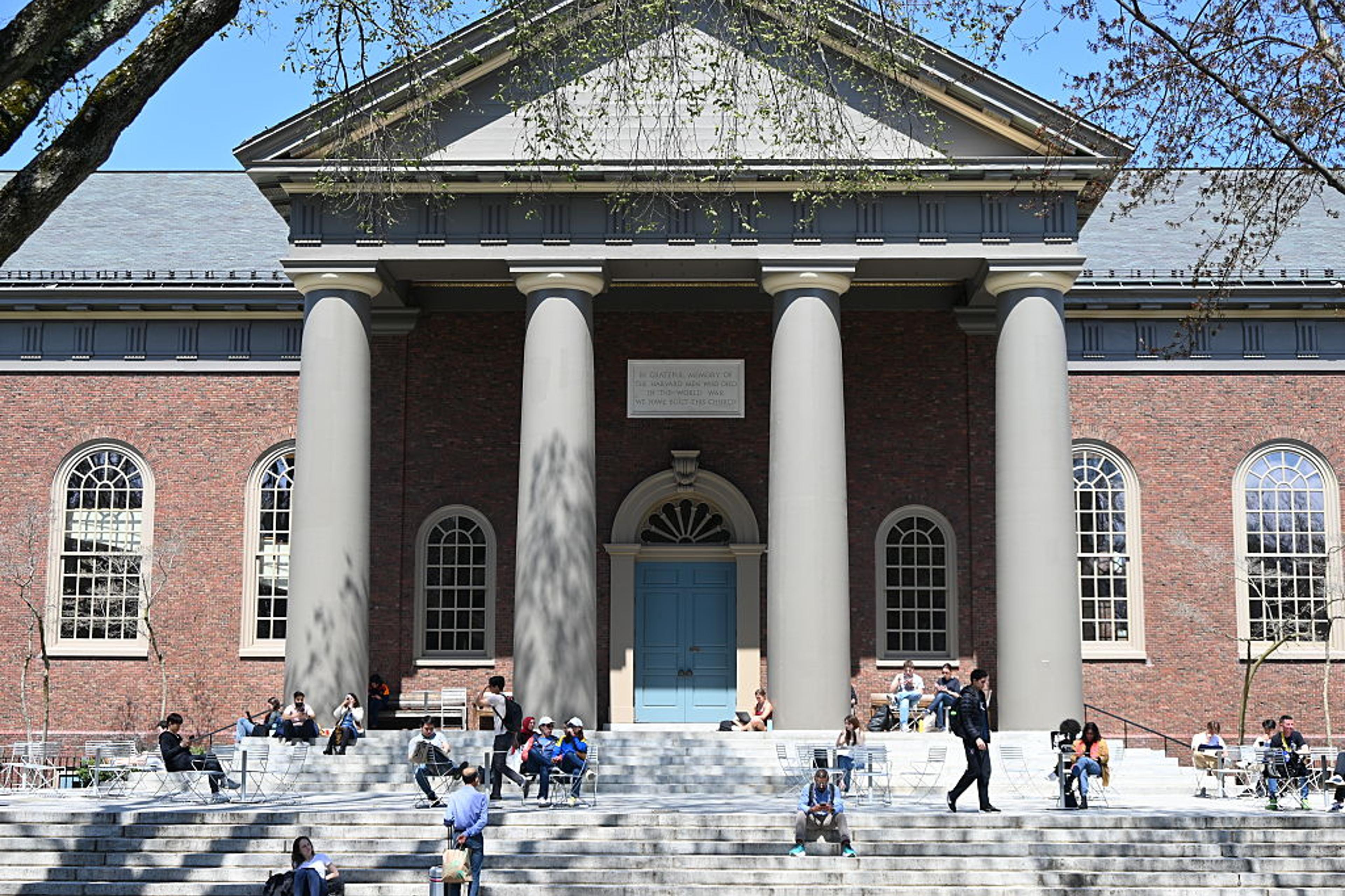 Harvard University sues Trump administration over frozen federal grants