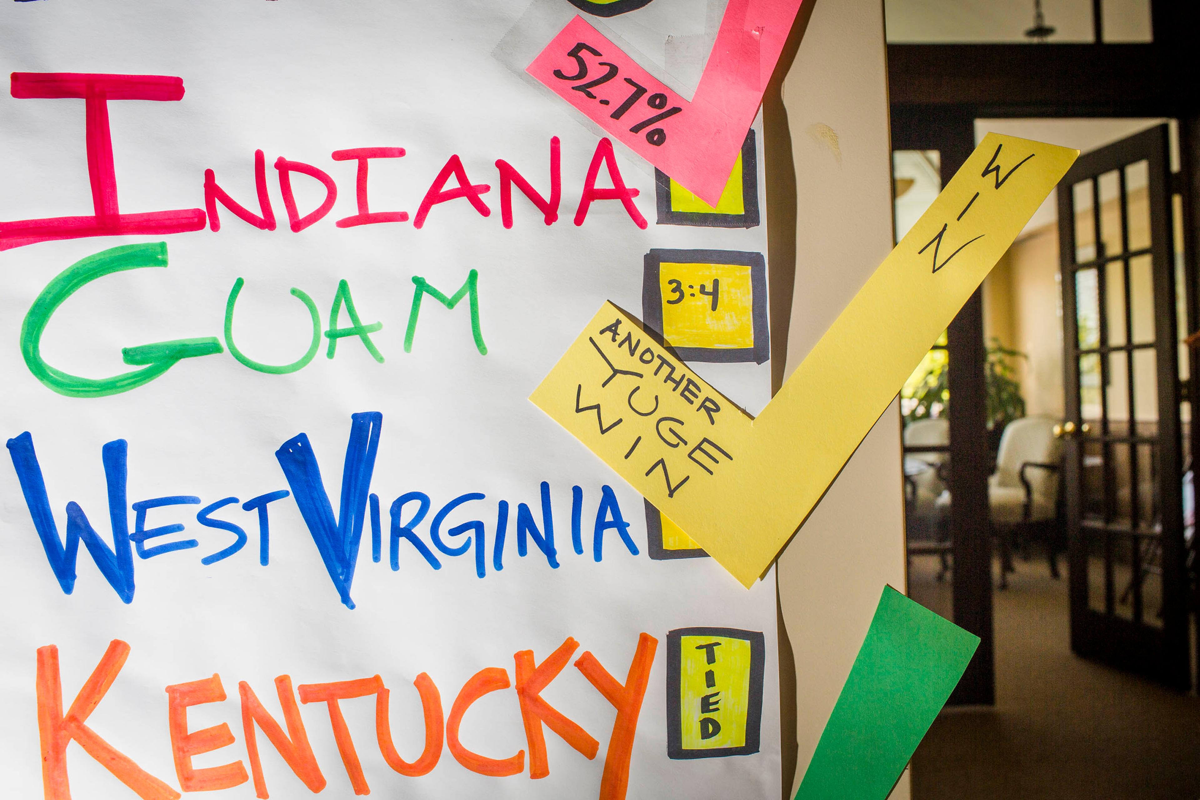 BURLINGTON, VT - MAY 23: Scenes from Inside the campaign headquarters of Bernie Sanders on May 23, 2016, in Burlington, VT. (Photo by Landon Nordeman)