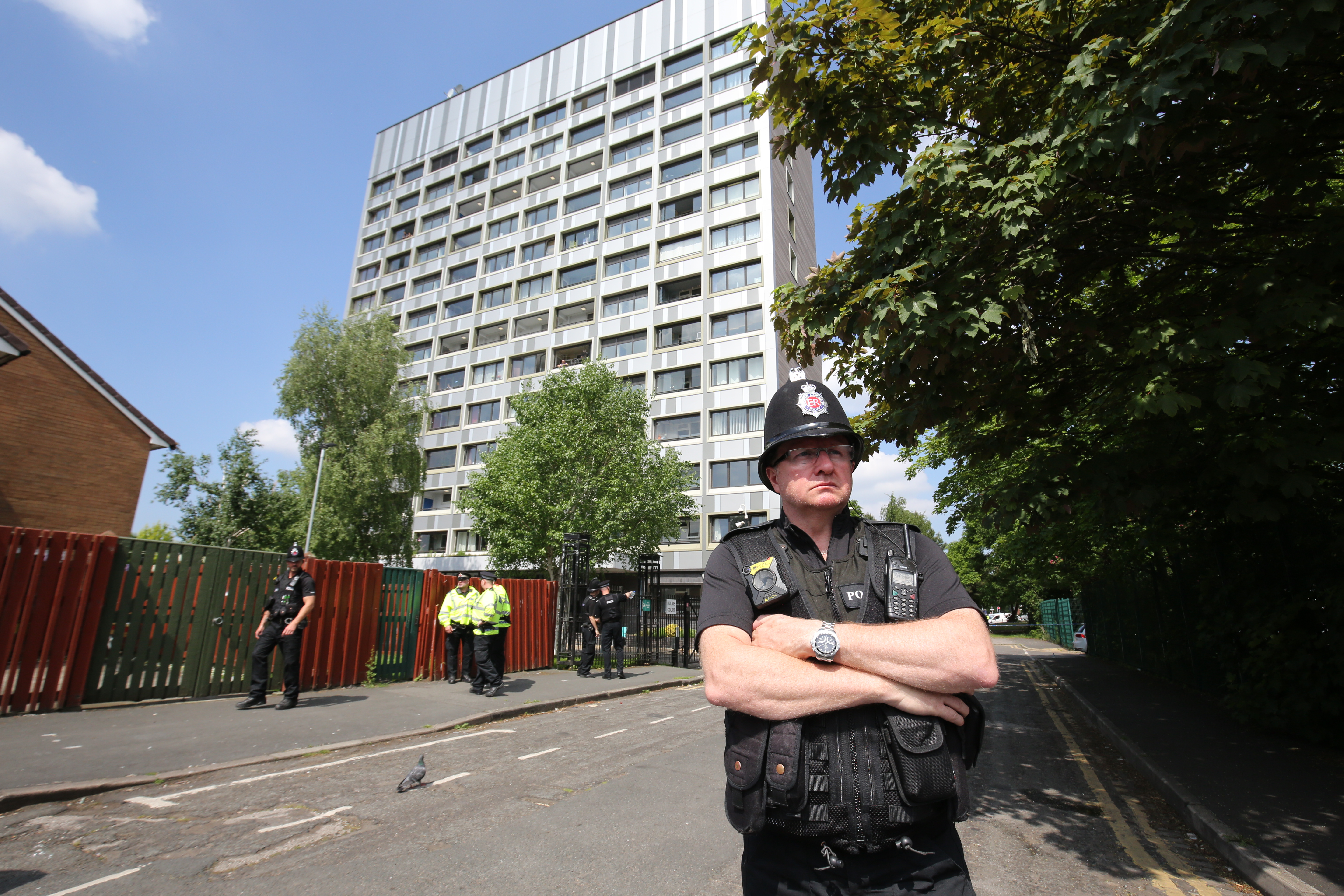 Manchester Observes A Minute Silence For The Victims Of The Manchester Arena Terrorist Attack